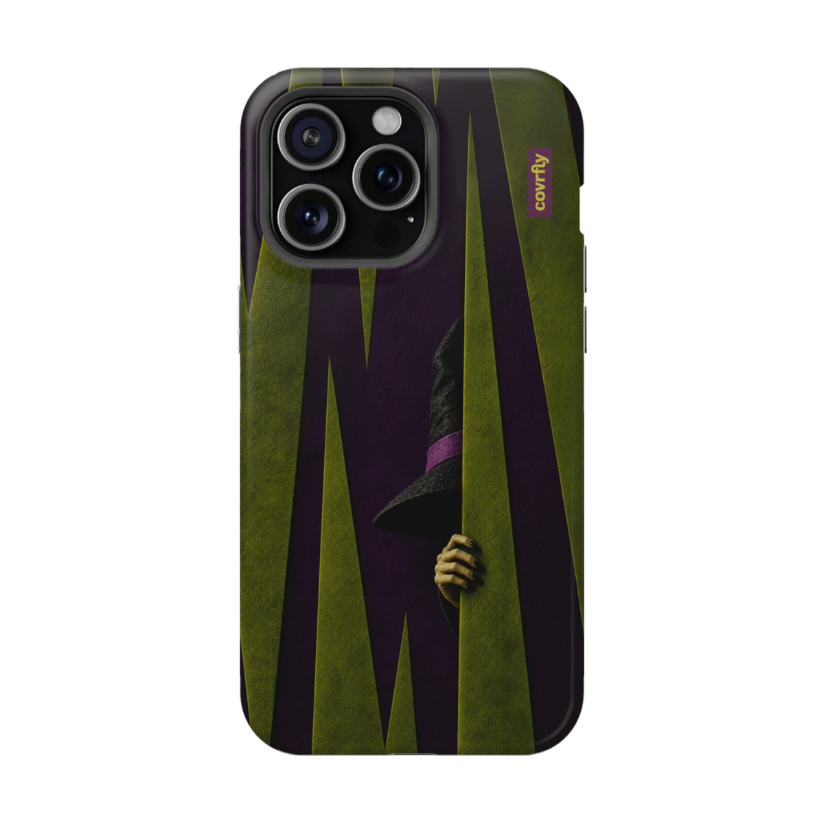 Funda Modo Bruja para iPhone 15 Pro Max Matte Premium - View 1 - Diseño Premium covrfly