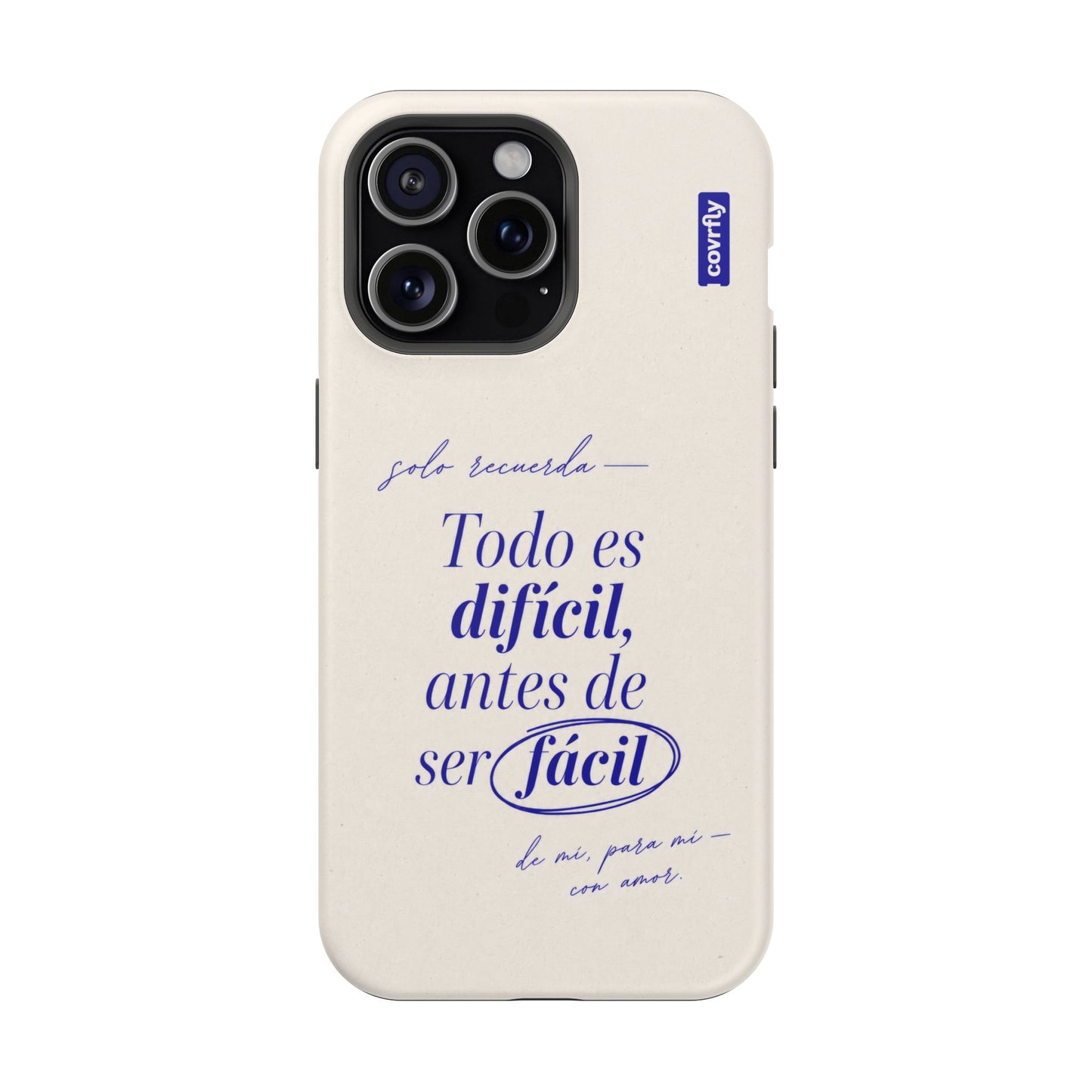 Funda Nota Propia para iPhone 15 Pro Max Matte Premium - View 1 - Diseño Premium covrfly