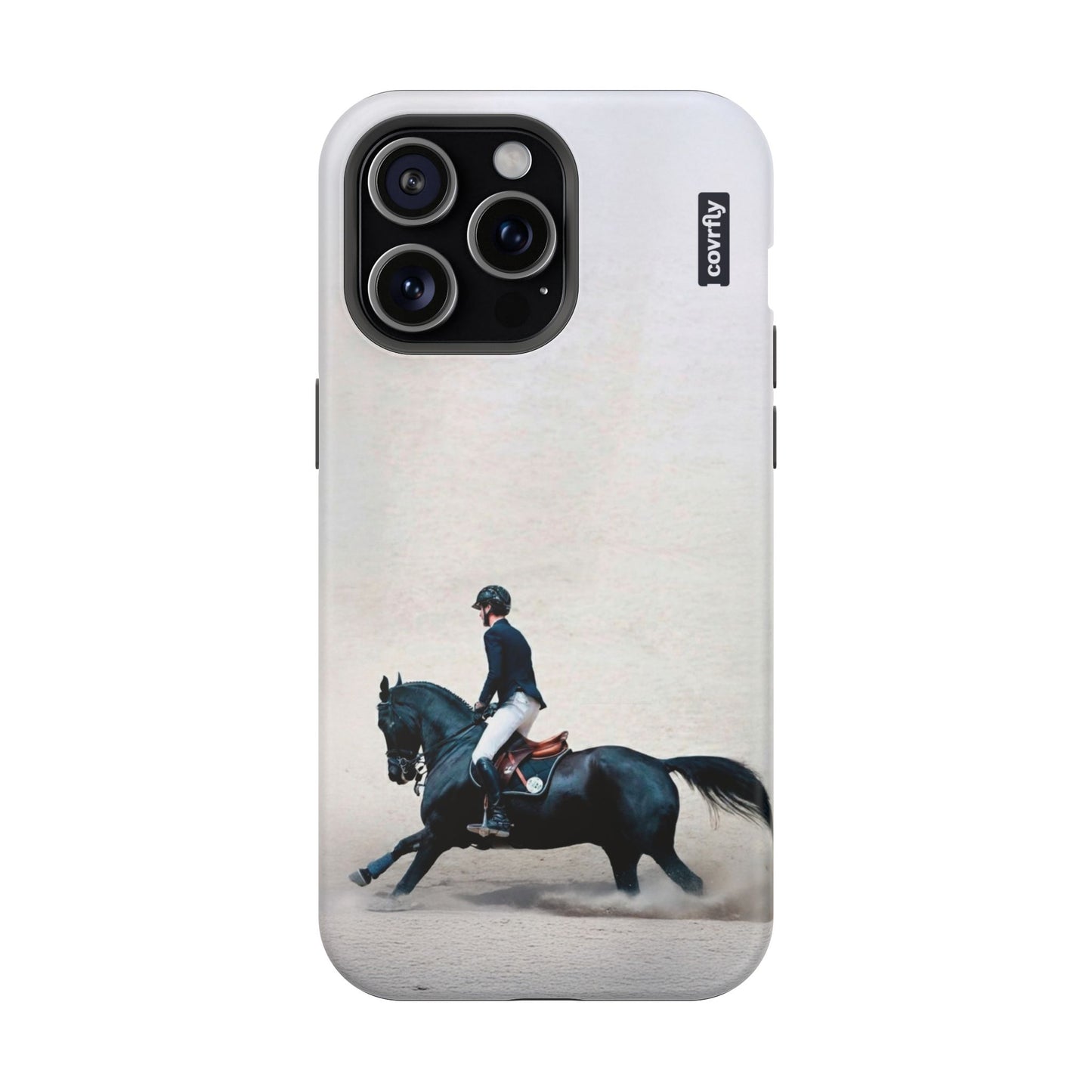 Funda Quiet Power para iPhone 15 Pro Max Matte Premium - View 1 - Diseño Premium covrfly