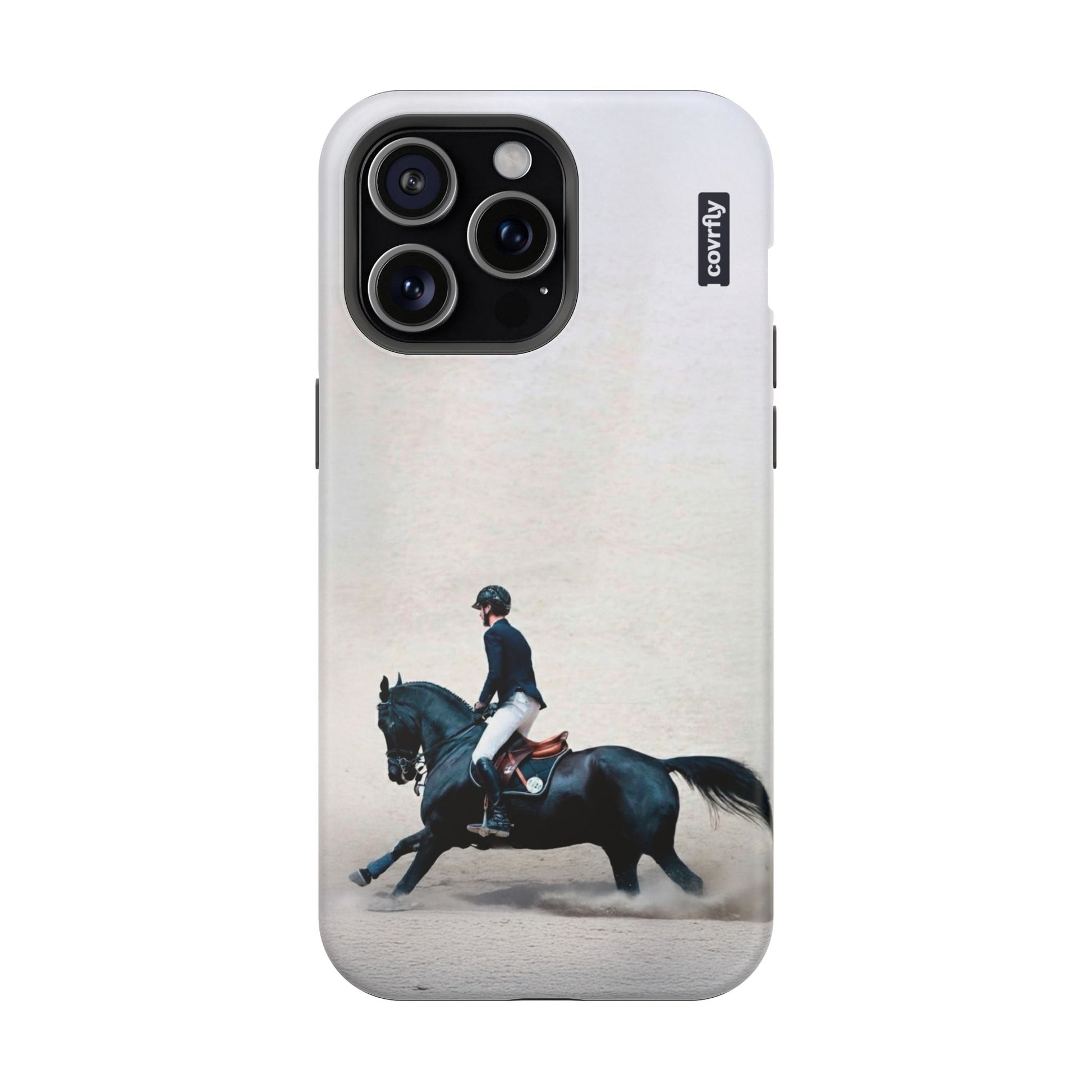 Funda Quiet Power para iPhone 15 Pro Max Matte Premium - View 1 - Diseño Premium covrfly