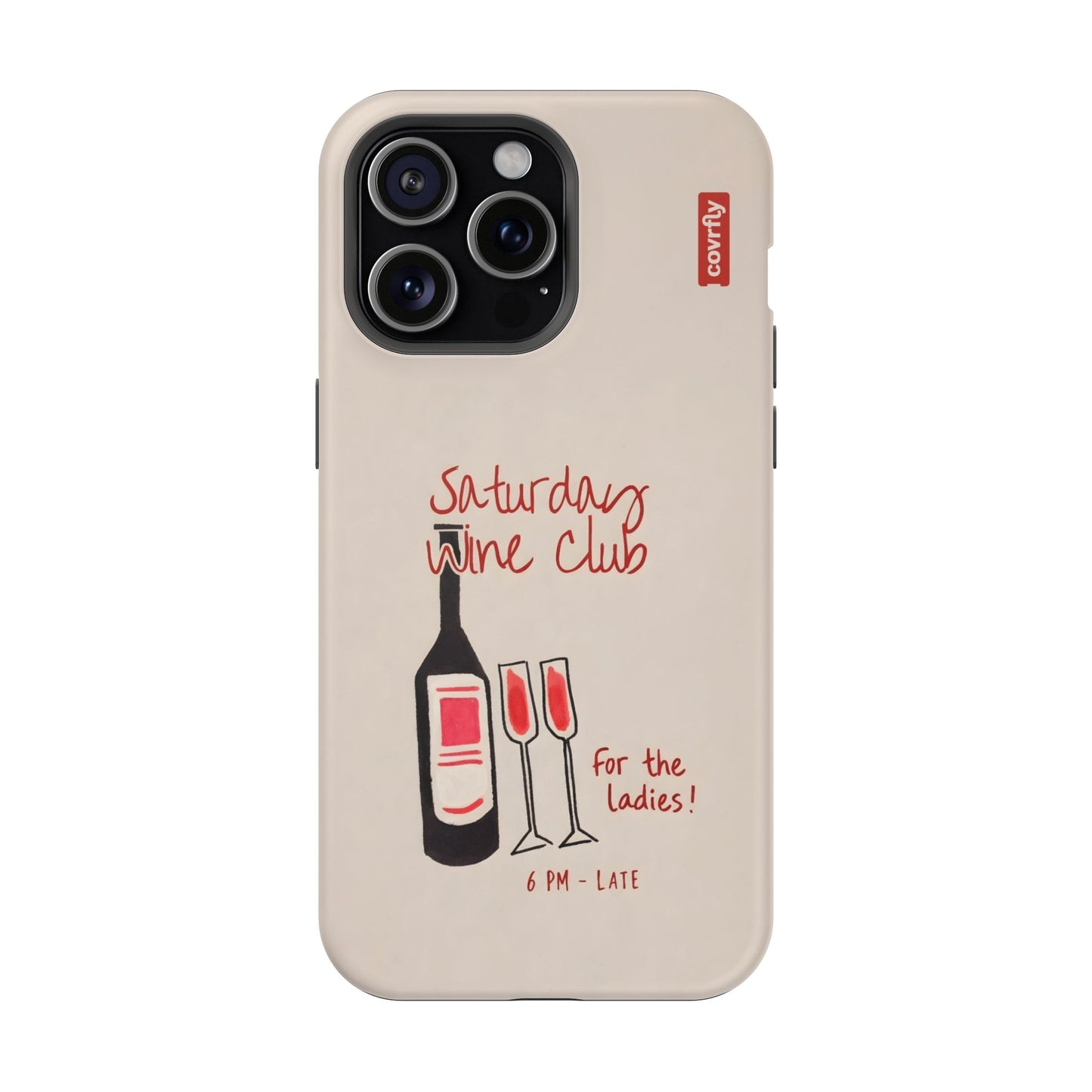 Funda Saturday Club para iPhone 15 Pro Max Matte Premium - Diseño Premium covrfly