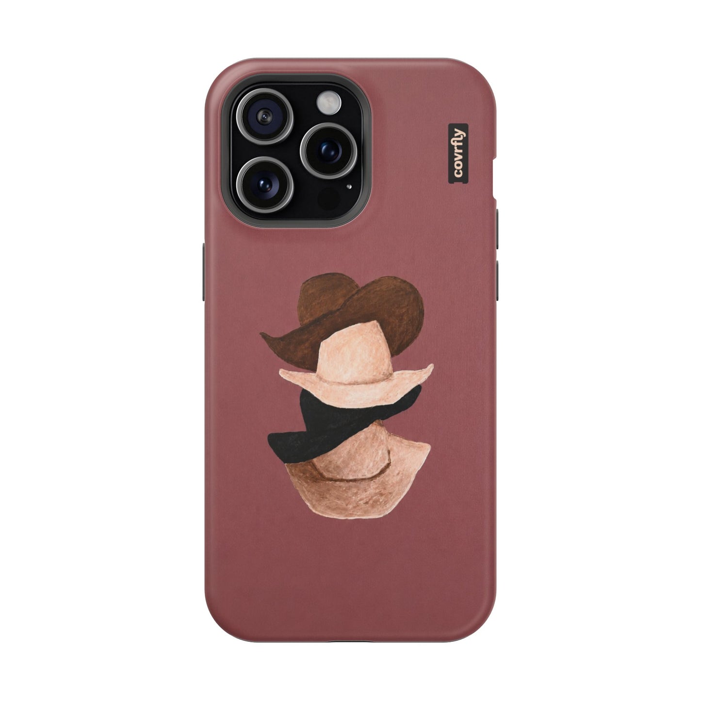 Funda Stack Western para iPhone 15 Pro Max Matte Premium - View 1 - Diseño Premium covrfly