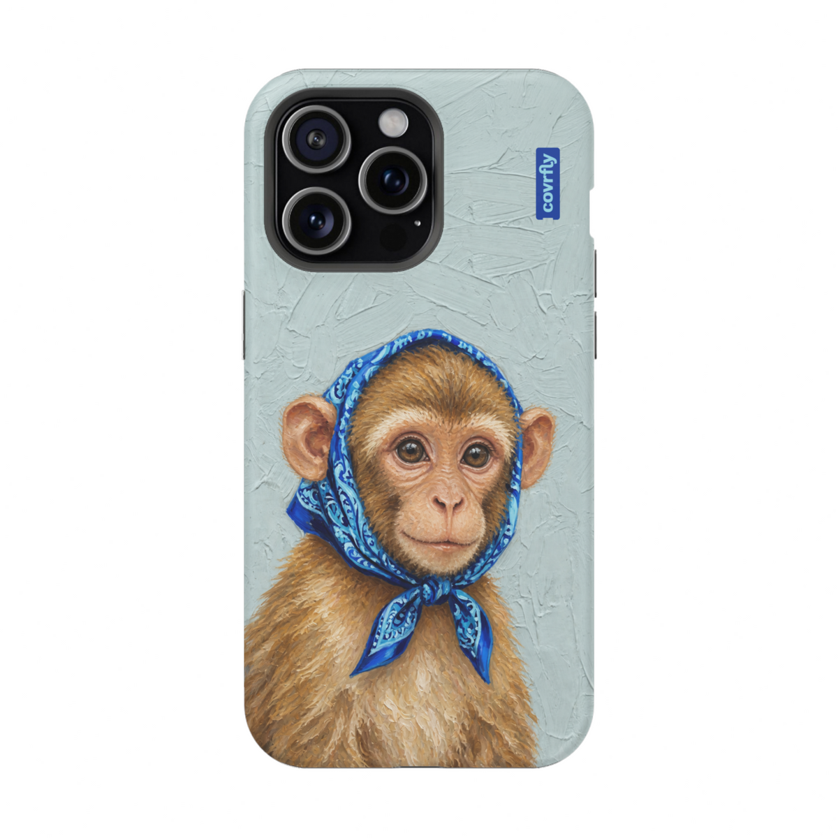Funda Studio Chango para iPhone 15 Pro Max Matte Premium - View 1 - Diseño Premium covrfly