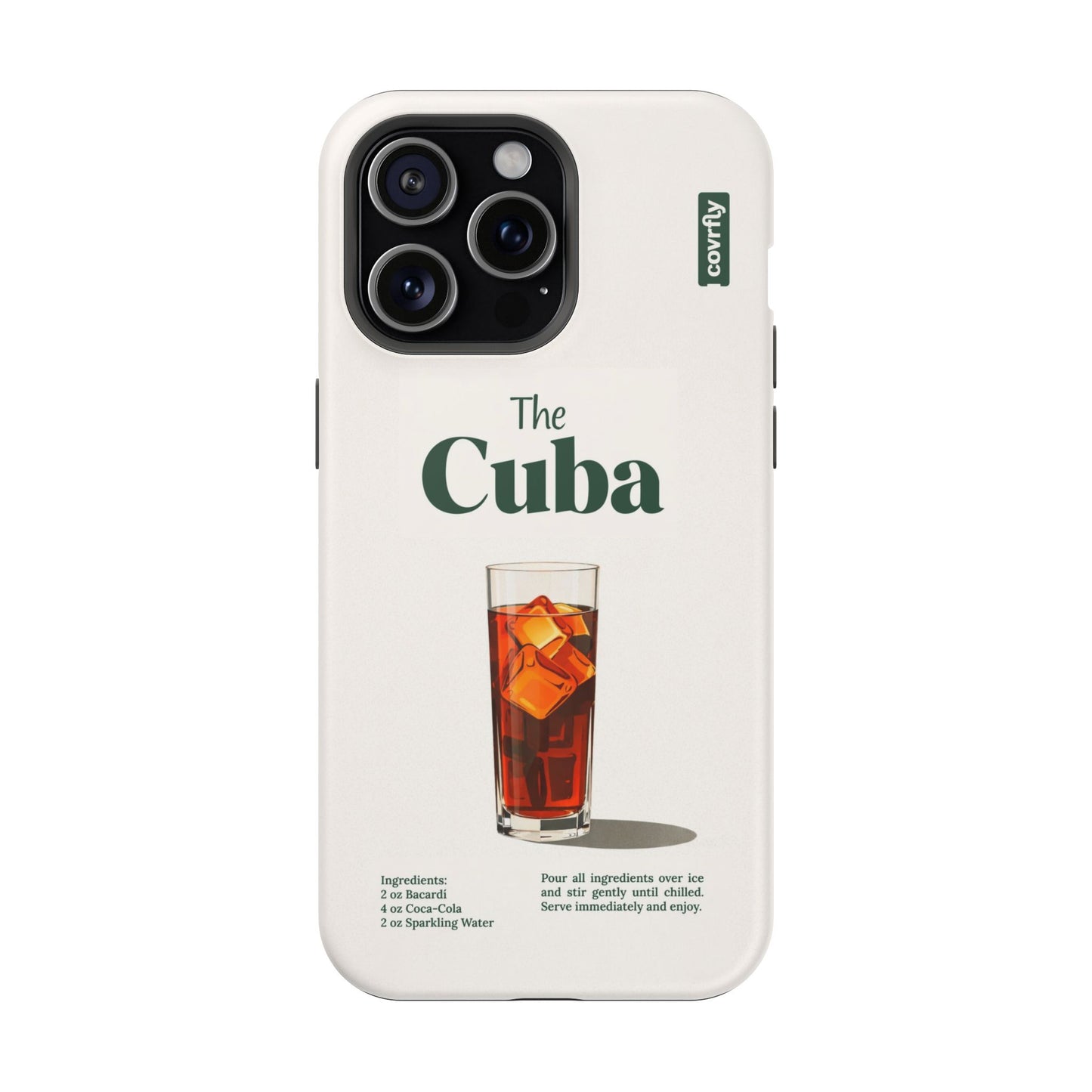 Funda The Cuba Matte Premium para "iPhone 15 Pro Max" - covrfly