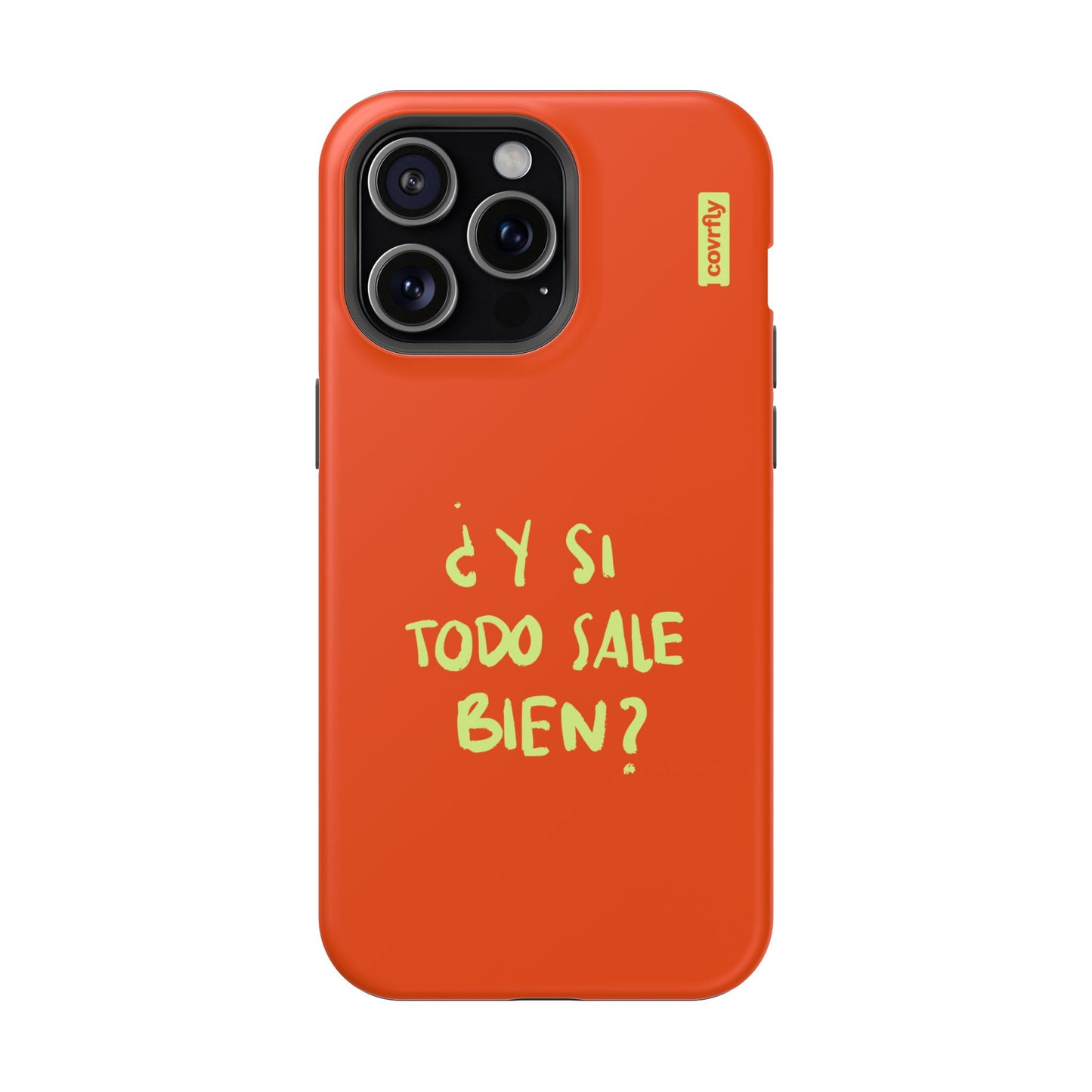 Funda Todo Bien para iPhone 15 Pro Max Matte Premium - View 1 - Diseño Premium covrfly