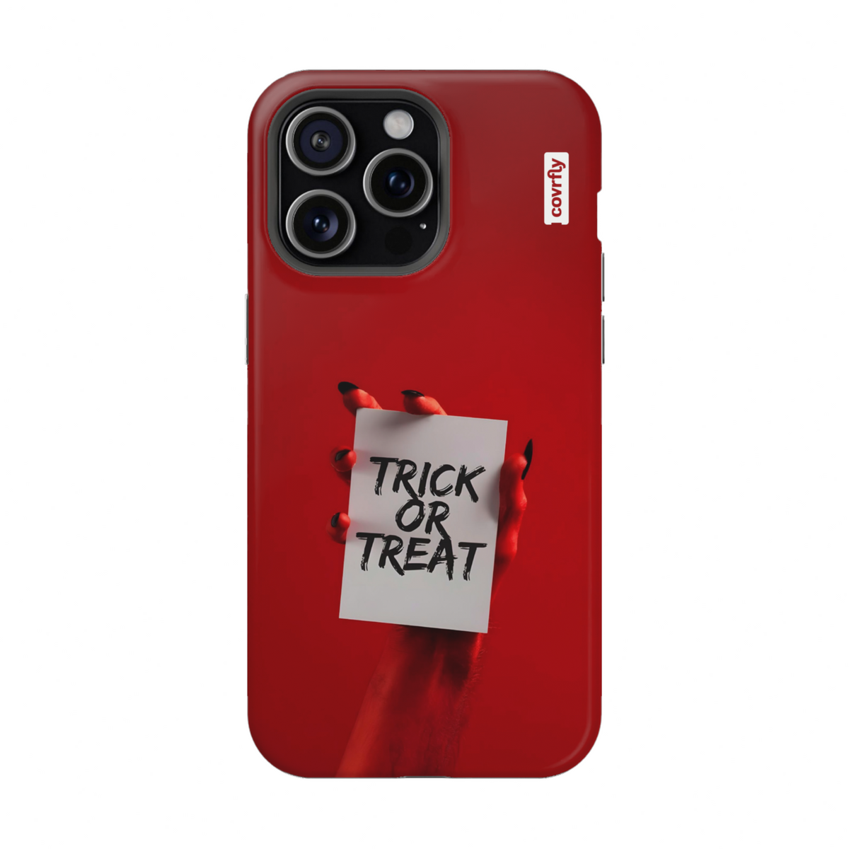 Funda Trick or Treat para iPhone 15 Pro Max Matte Premium - View 1 - Diseño Premium covrfly