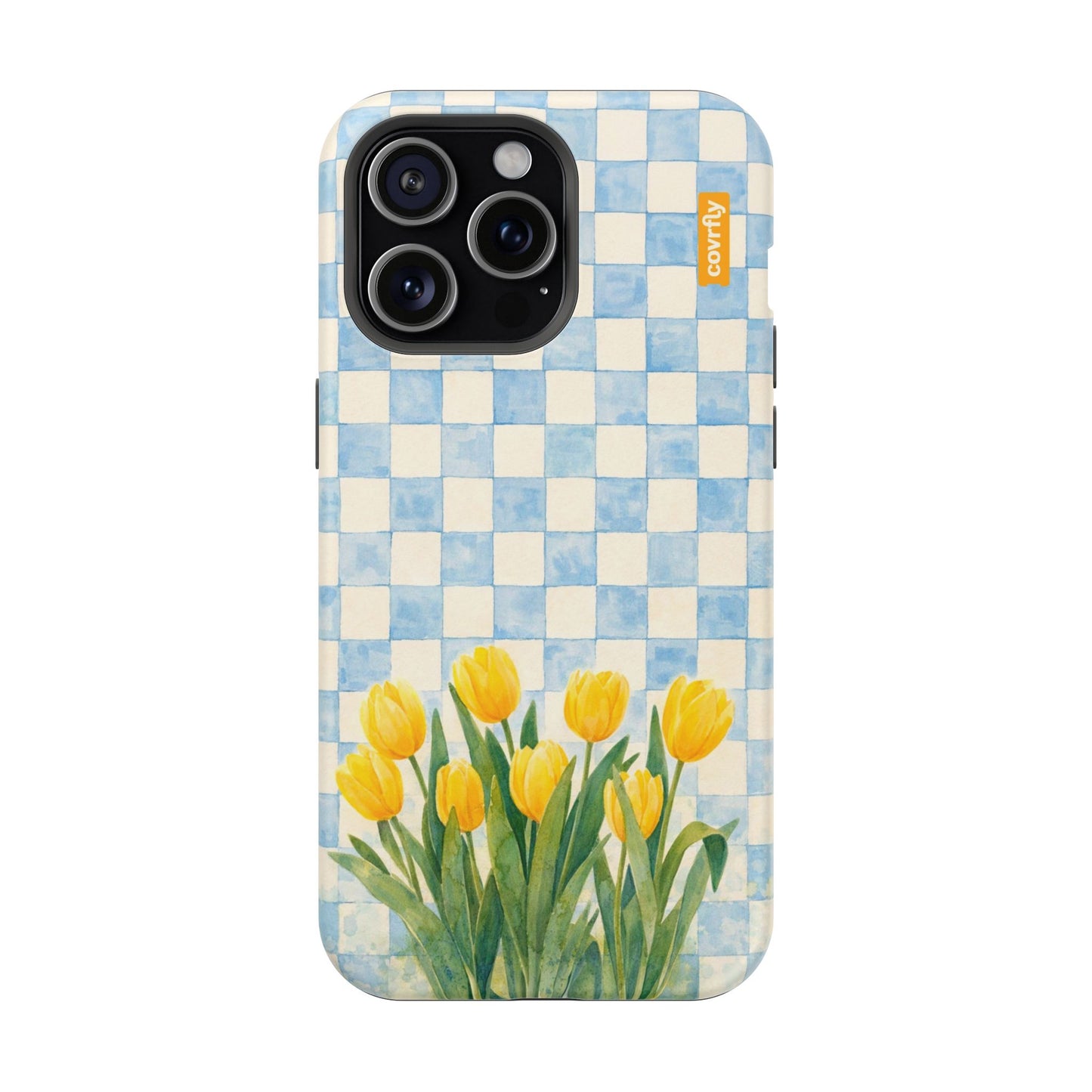 Funda Tulip Shock para iPhone 15 Pro Max Matte Premium - View 1 - Diseño Premium covrfly
