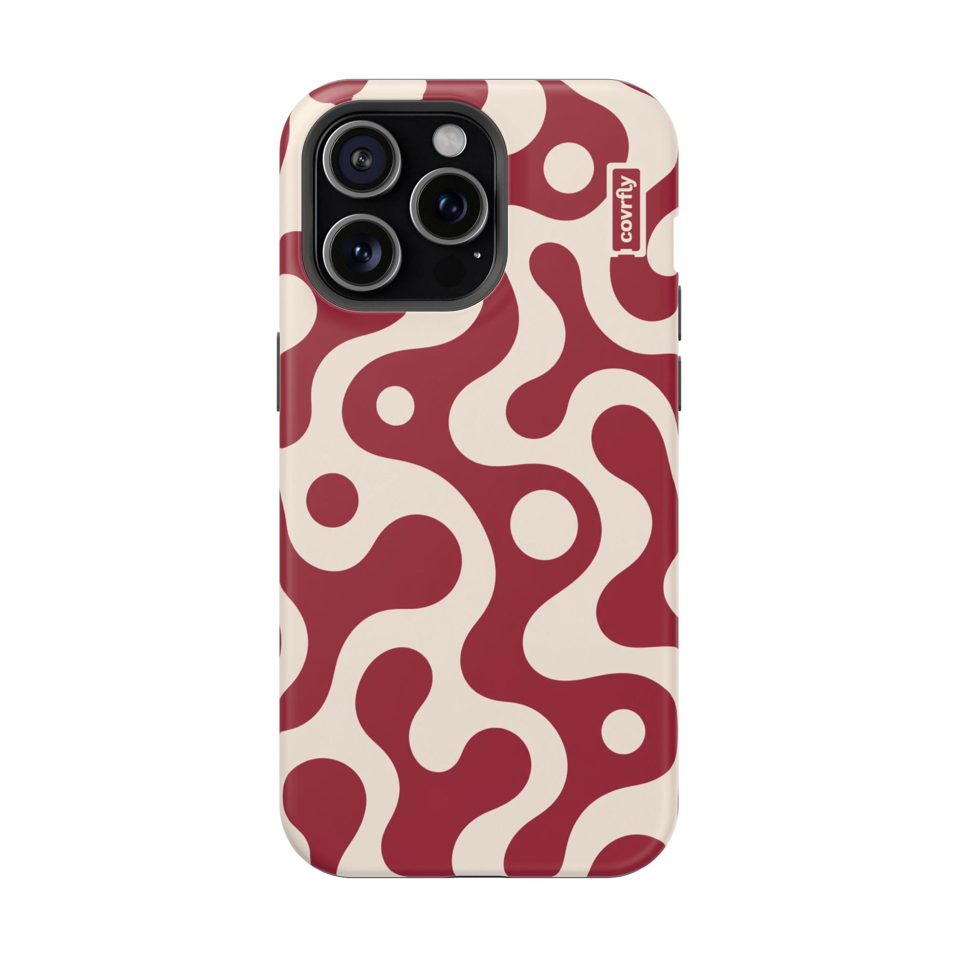 Funda Velvet Swirl para iPhone 15 Pro Max Matte Premium - View 1 - Diseño Premium covrfly