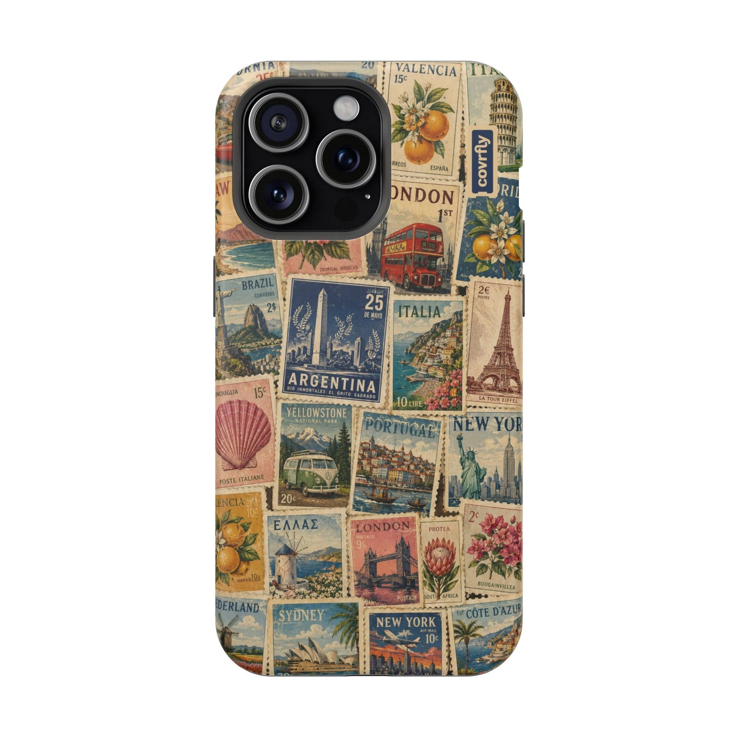 Funda World Tour para iPhone 15 Pro Max Matte Premium - View 1 - Diseño Premium covrfly