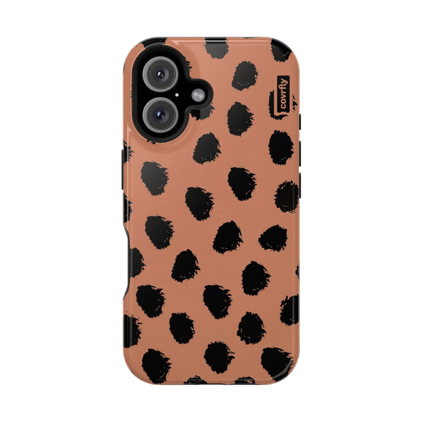 Funda Caos Terracota para iPhone 16 - View 1 - Diseño Premium covrfly