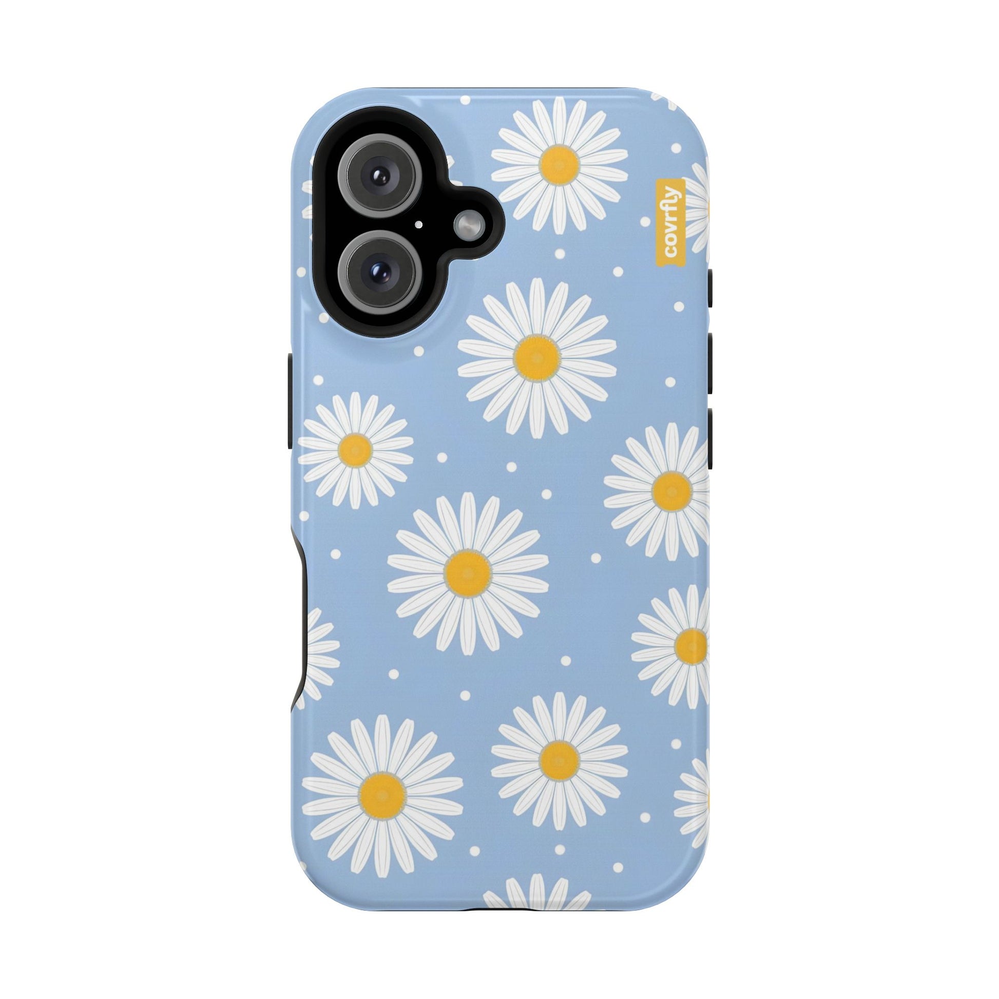 Funda Daisy Field para iPhone 16 - View 1 - Diseño Premium covrfly