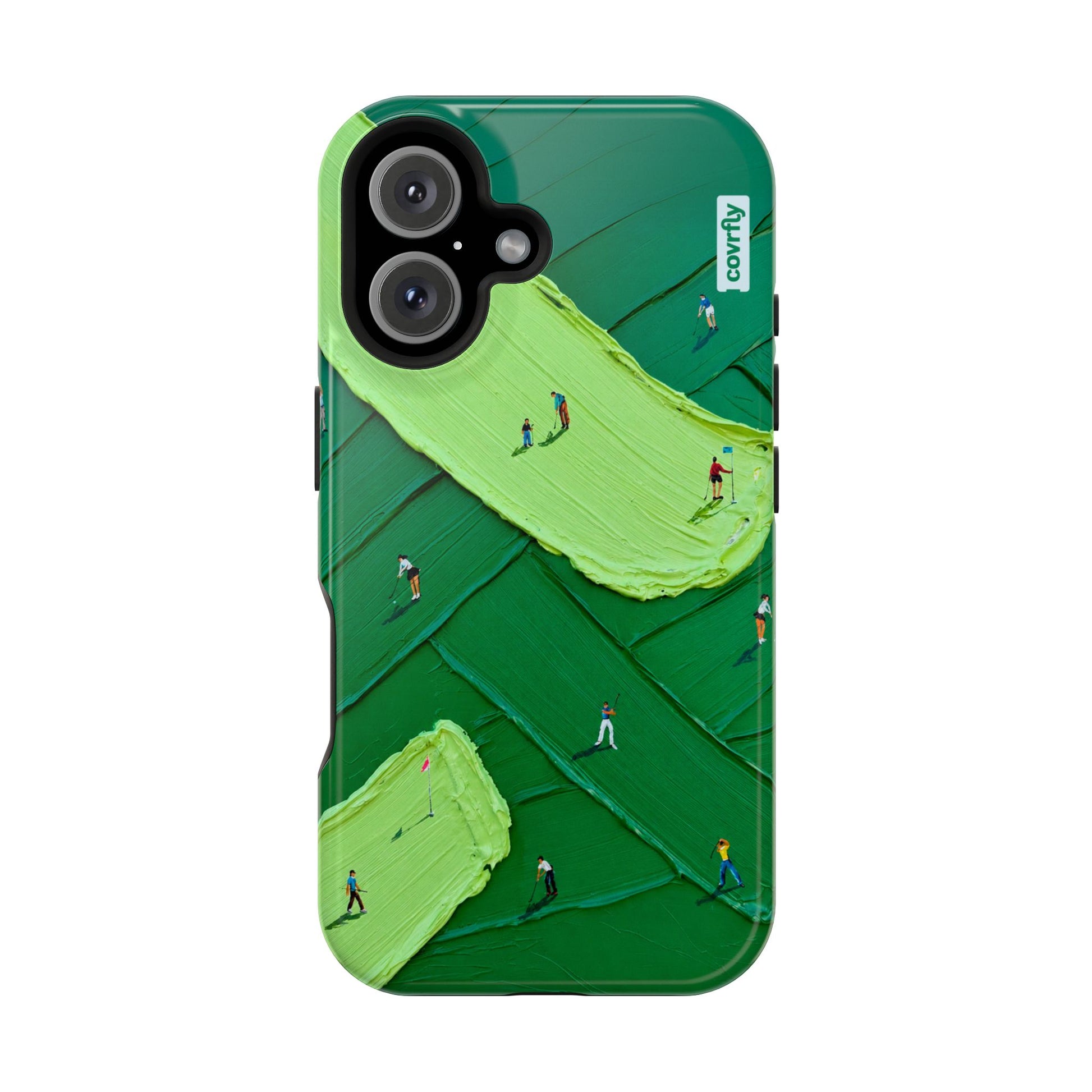 Funda Golf Miniatura para iPhone 16 - View 1 - Diseño Premium covrfly