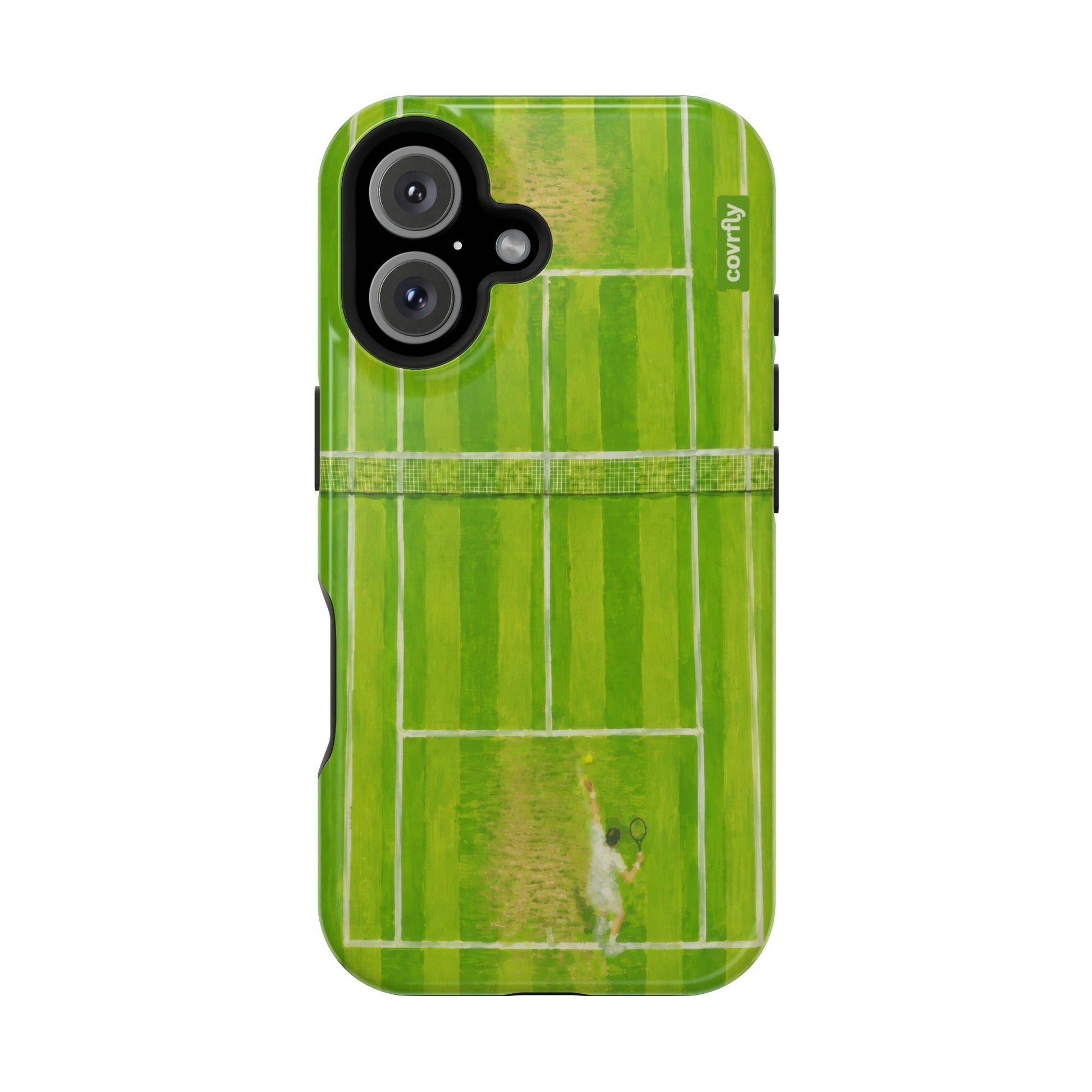 Funda Green Court para iPhone 16 - View 1 - Diseño Premium covrfly