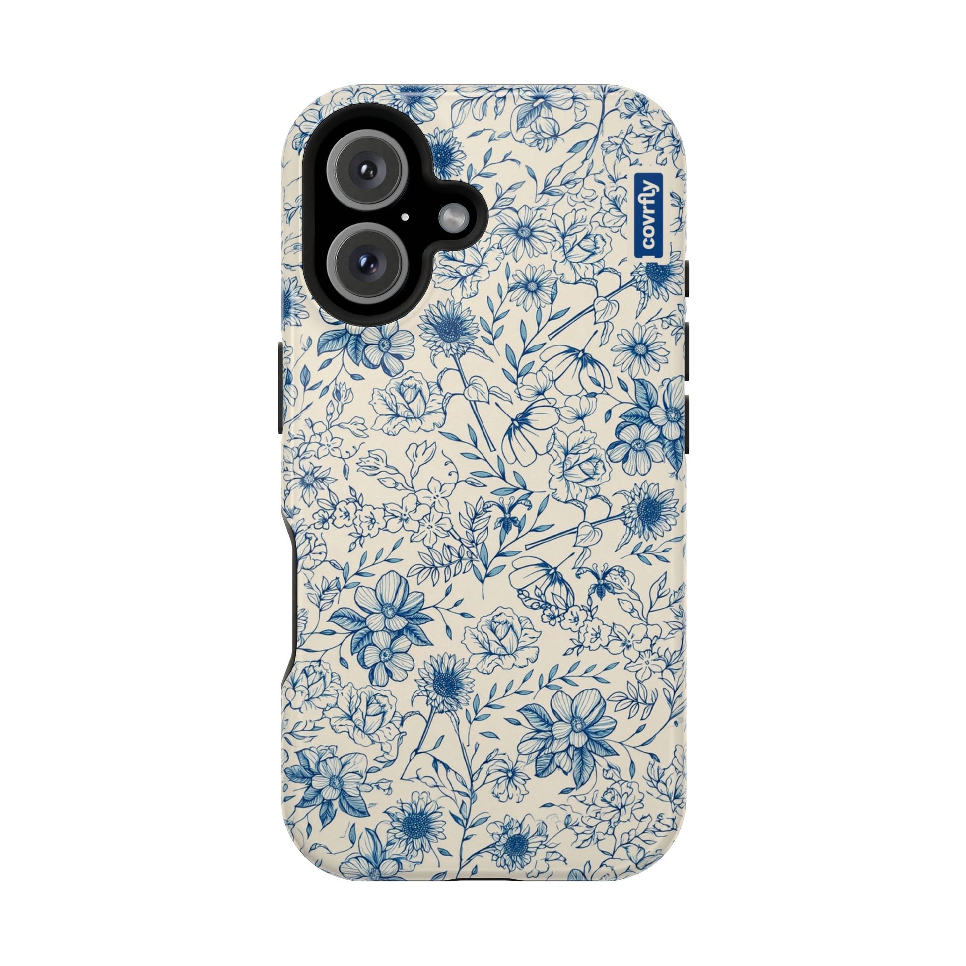 Funda Línea Botánica para iPhone 16 - View 1 - Diseño Premium covrfly