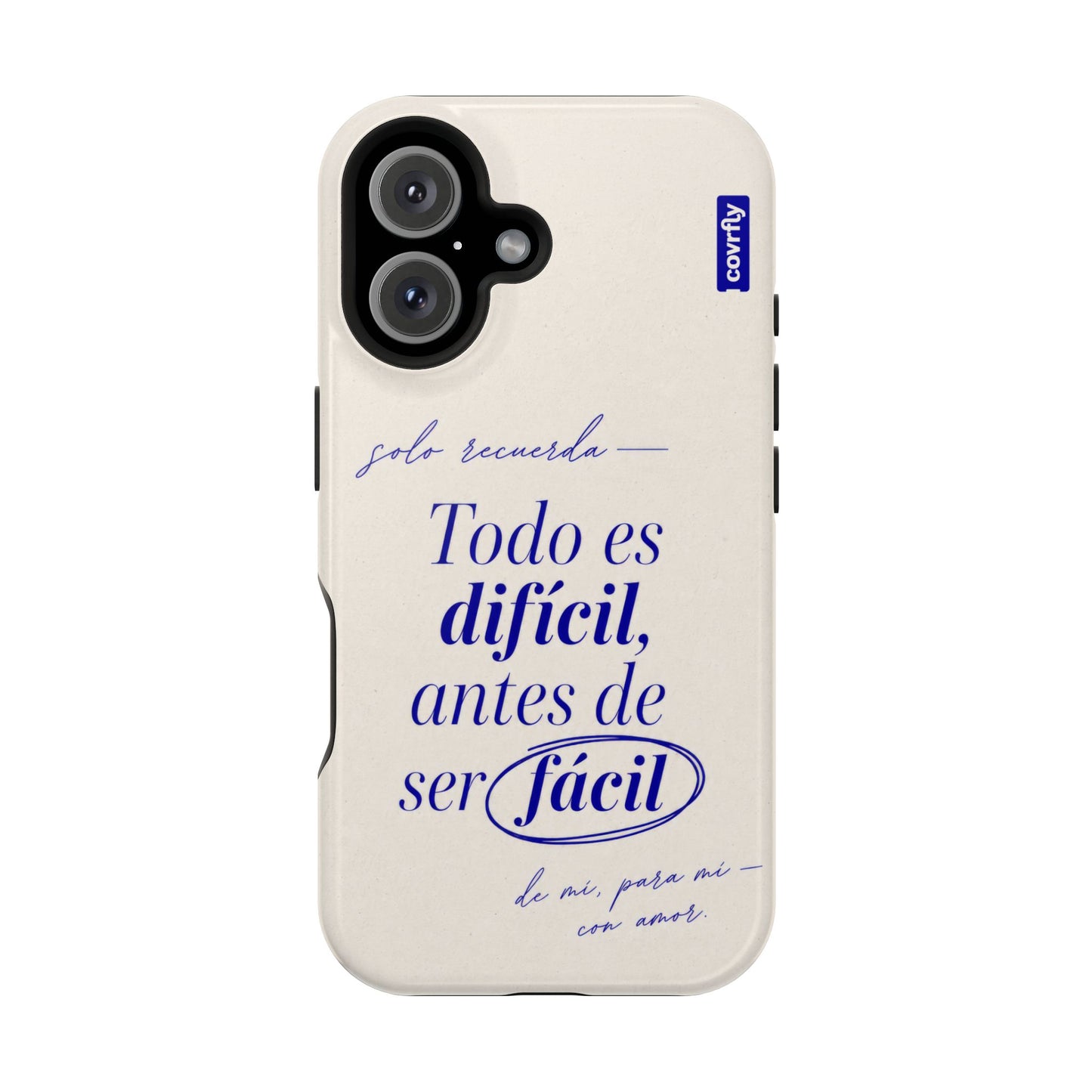 Funda Nota Propia para iPhone 16 - View 1 - Diseño Premium covrfly