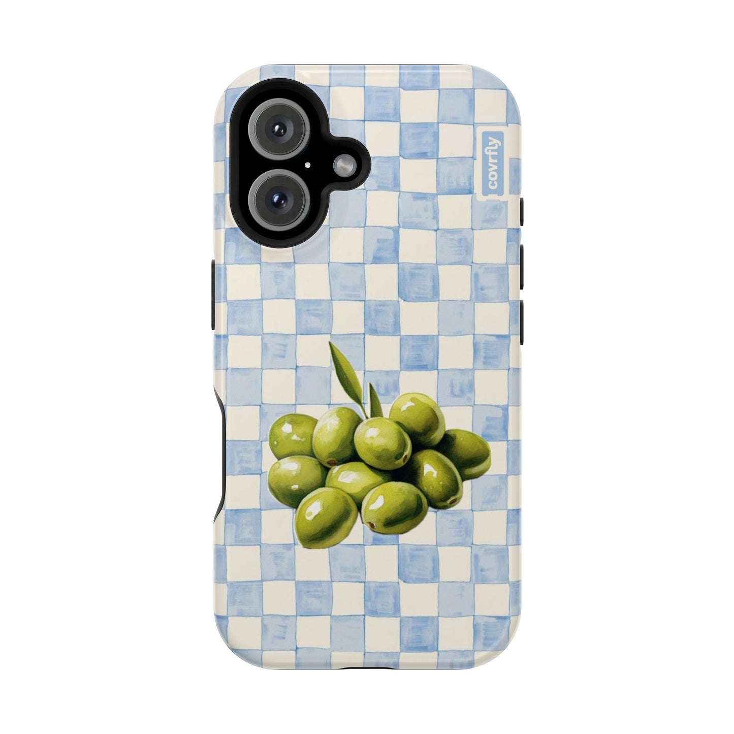 Funda Olive para iPhone 16 - View 1 - Diseño Premium covrfly