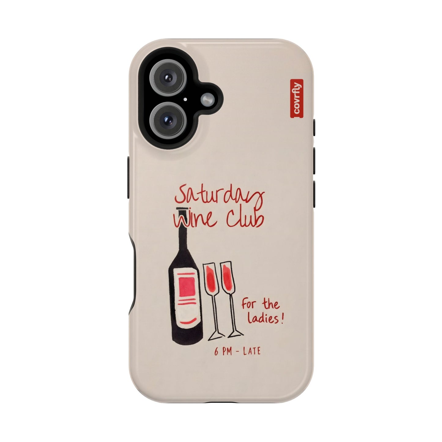 Funda Saturday Club para iPhone 16 - Diseño Premium covrfly