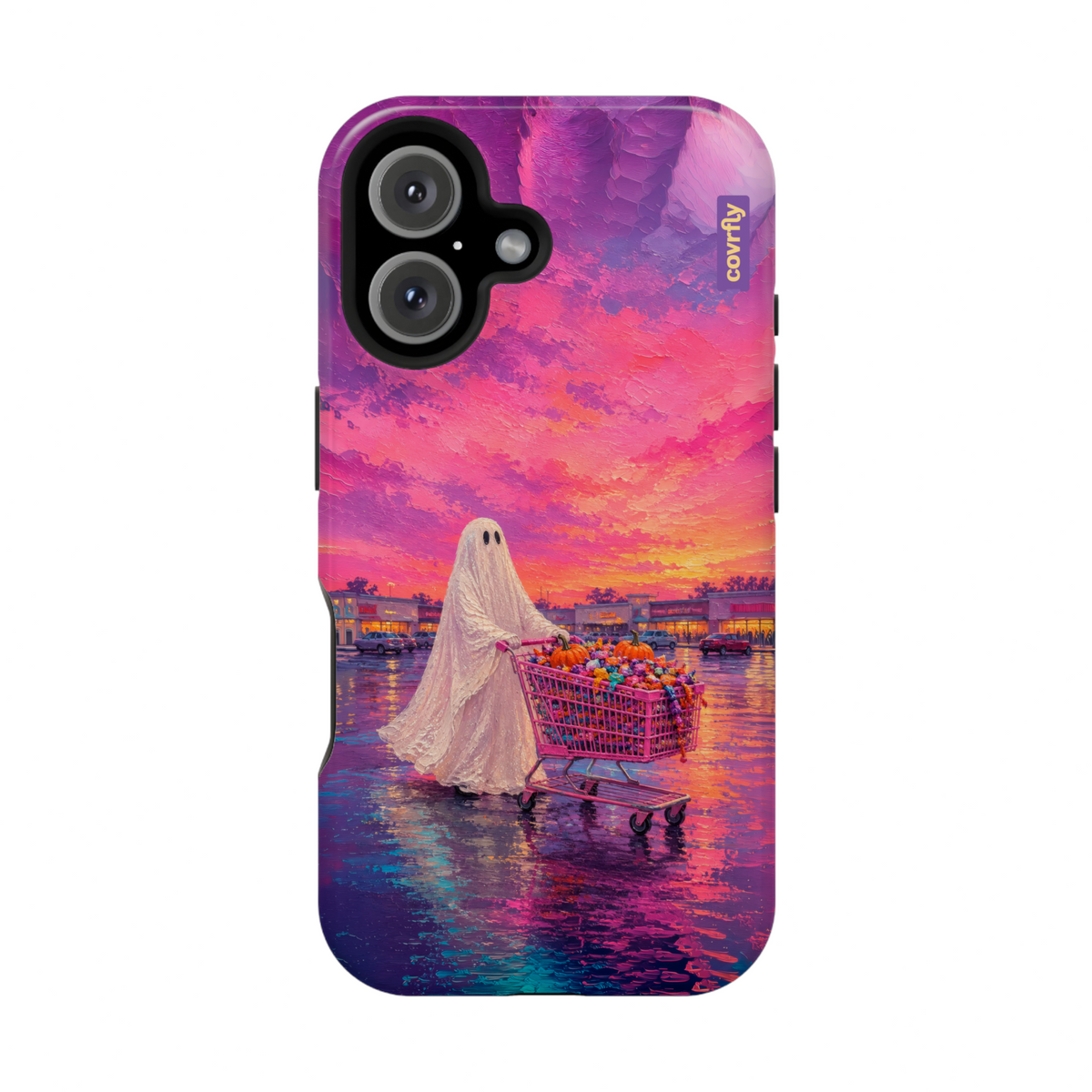 Funda Shopaholic Spirit para iPhone 16 - View 1 - Diseño Premium covrfly