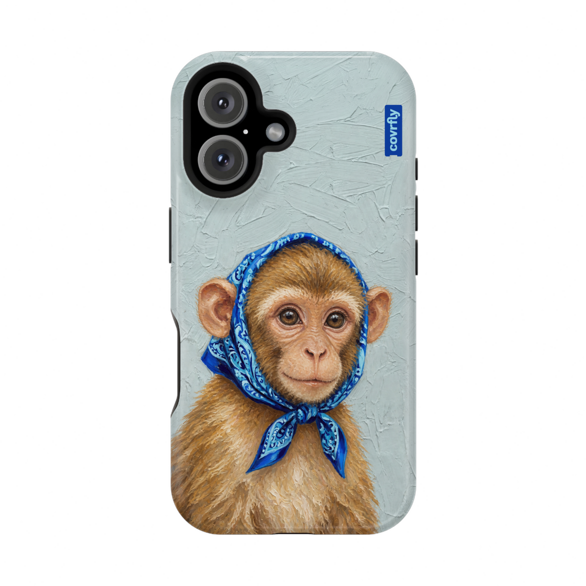 Funda Studio Chango para iPhone 16 - View 1 - Diseño Premium covrfly