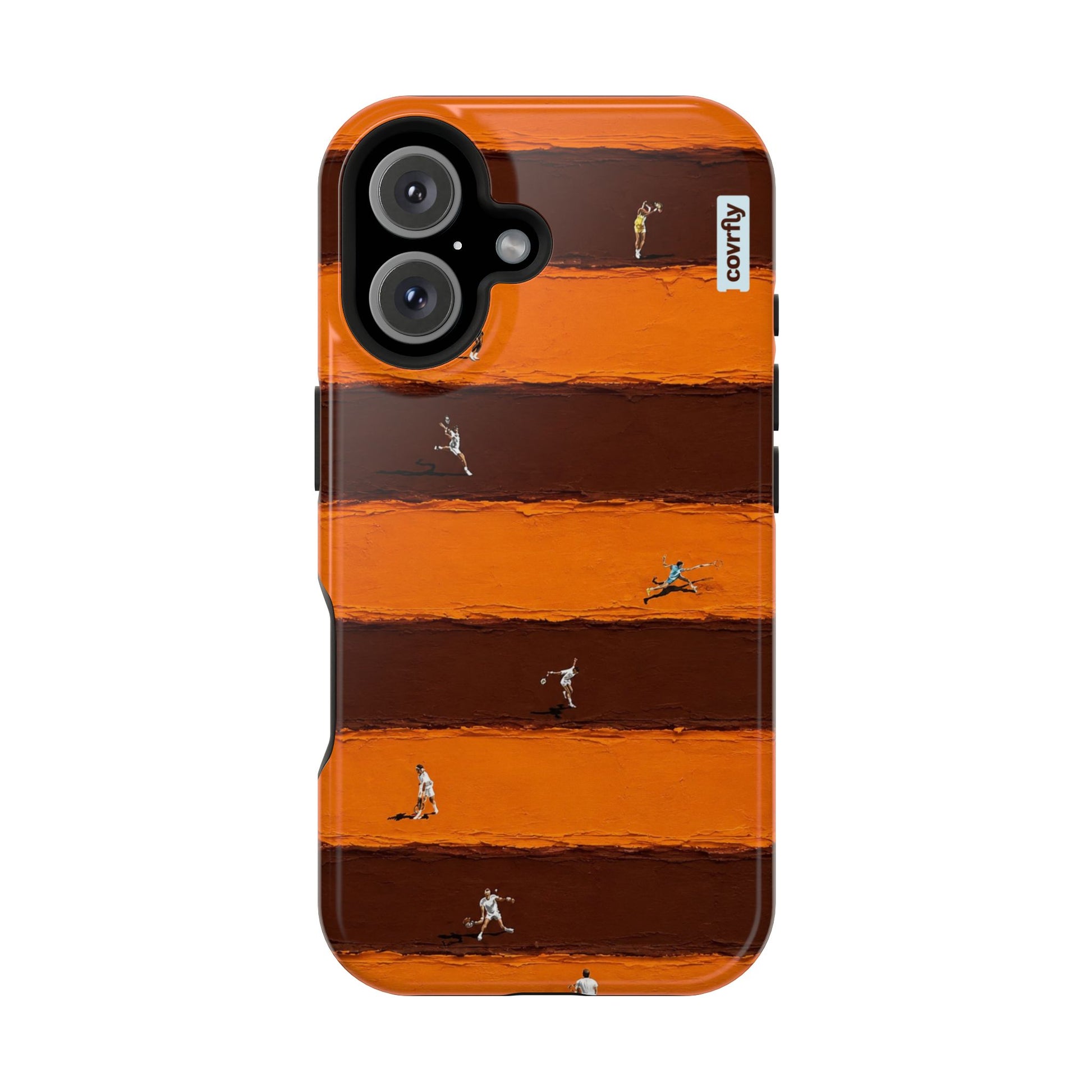 Funda Tenis Miniatura para iPhone 16 - View 1 - Diseño Premium covrfly
