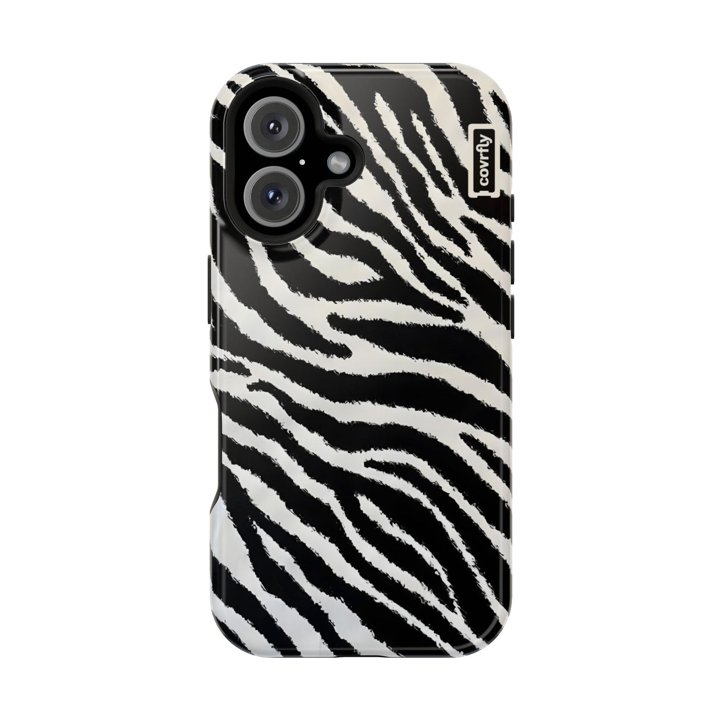 Funda Zebra Mode para iPhone 16 - View 1 - Diseño Premium covrfly
