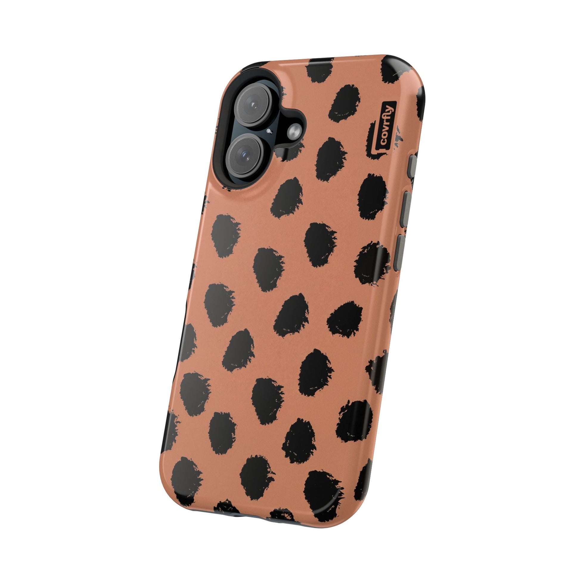 Funda Caos Terracota para iPhone 16 - View 2 - Diseño Premium covrfly