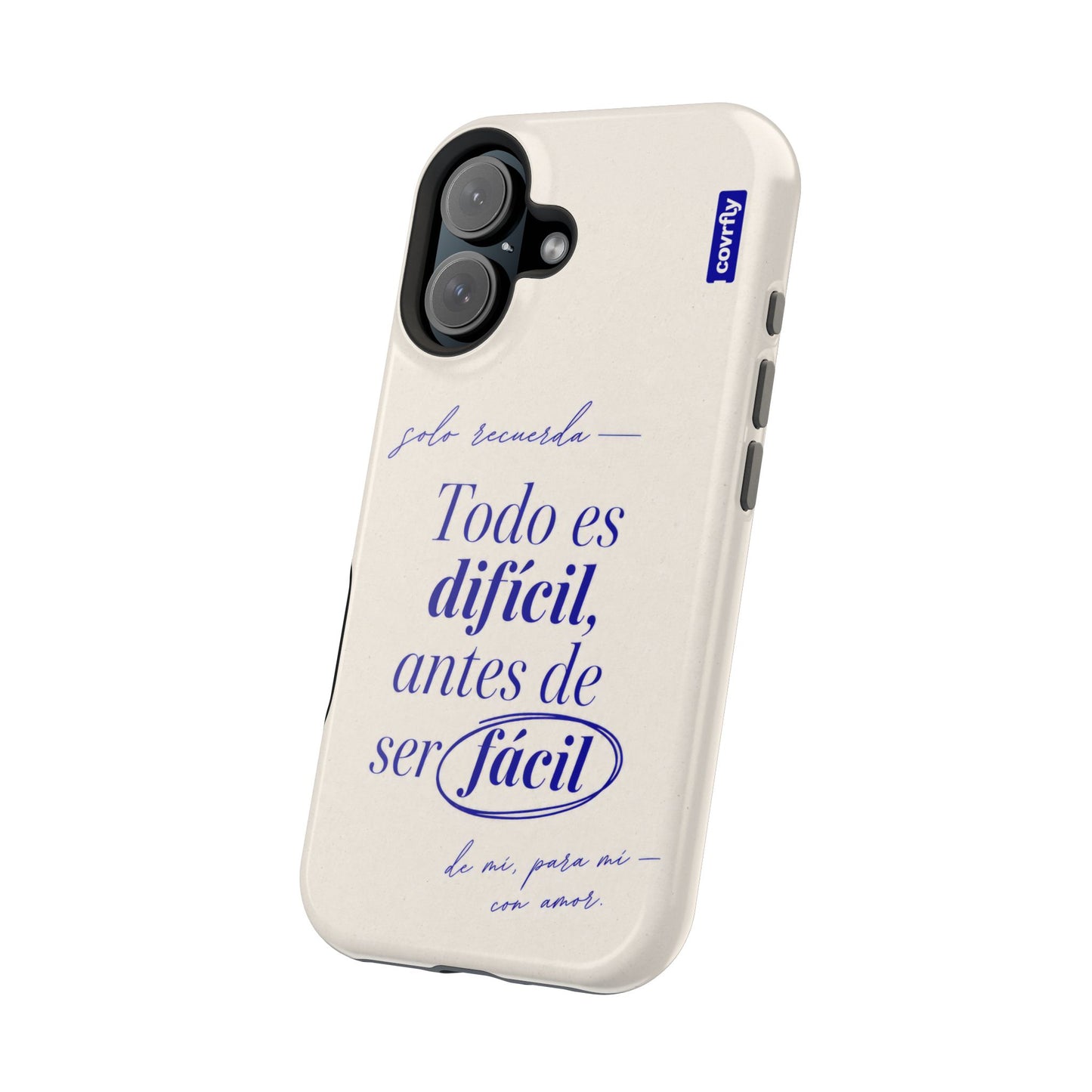 Funda Nota Propia para iPhone 16 - View 2 - Diseño Premium covrfly