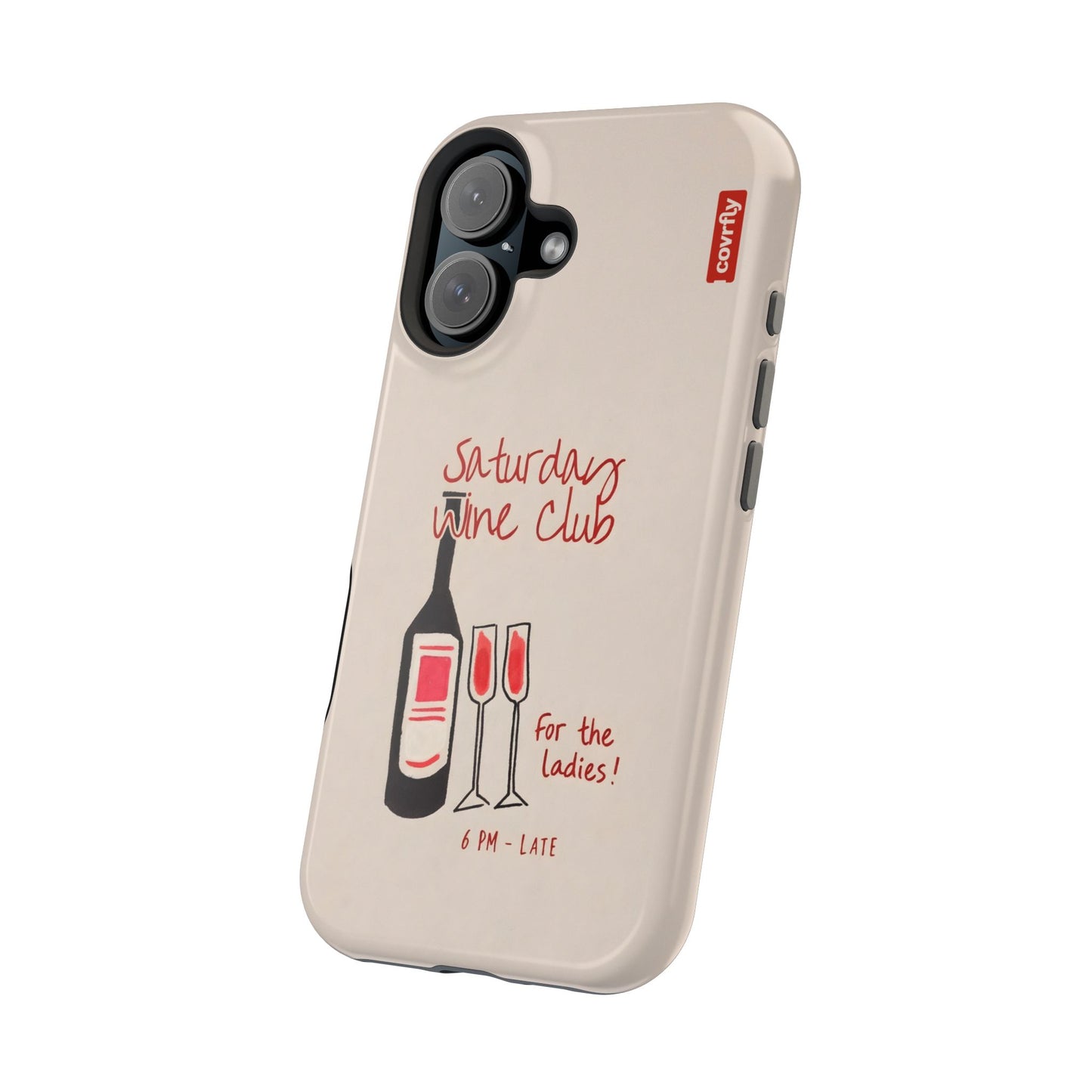 Funda Saturday Club para iPhone 16 - Diseño Premium covrfly