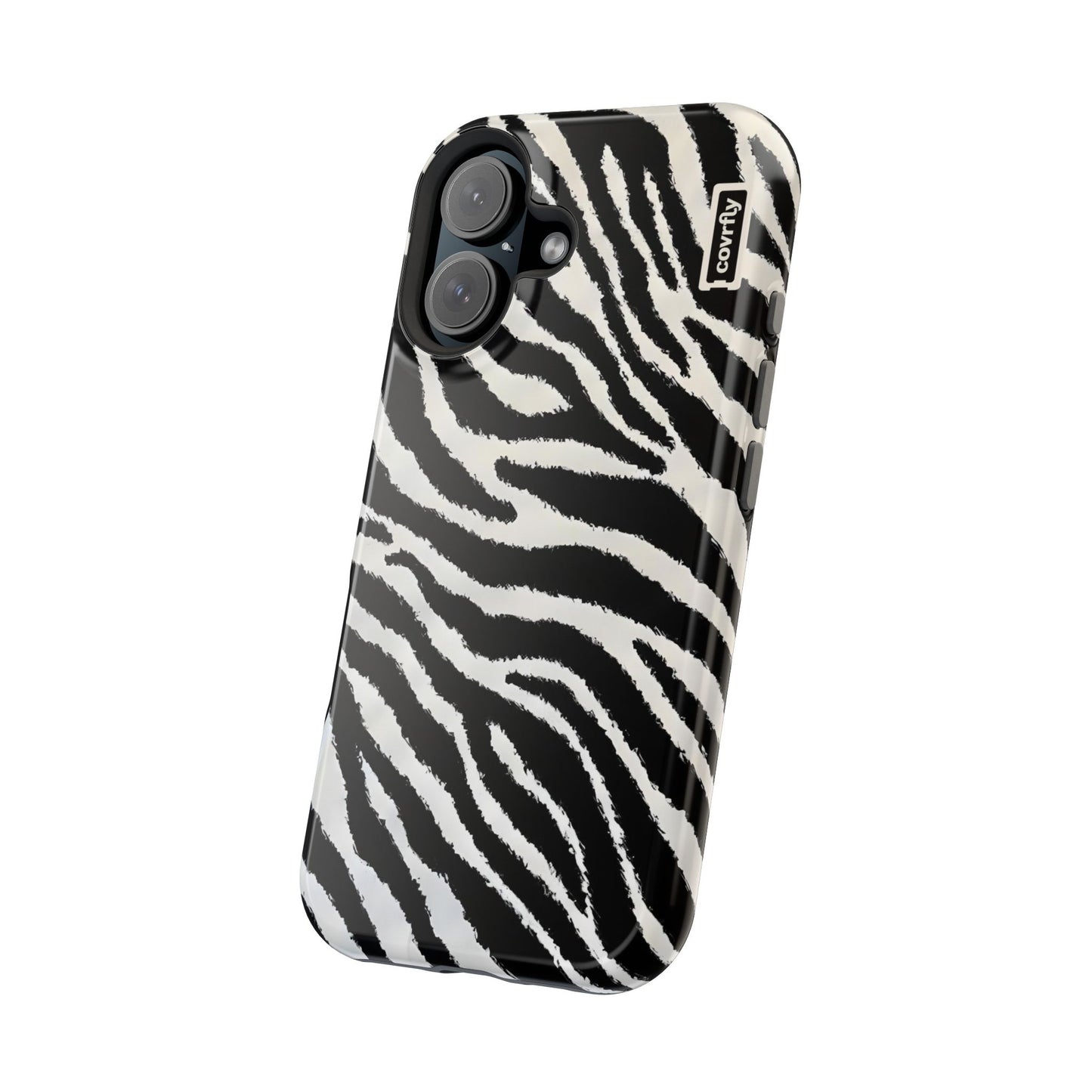 Funda Zebra Mode para iPhone 16 - View 2 - Diseño Premium covrfly
