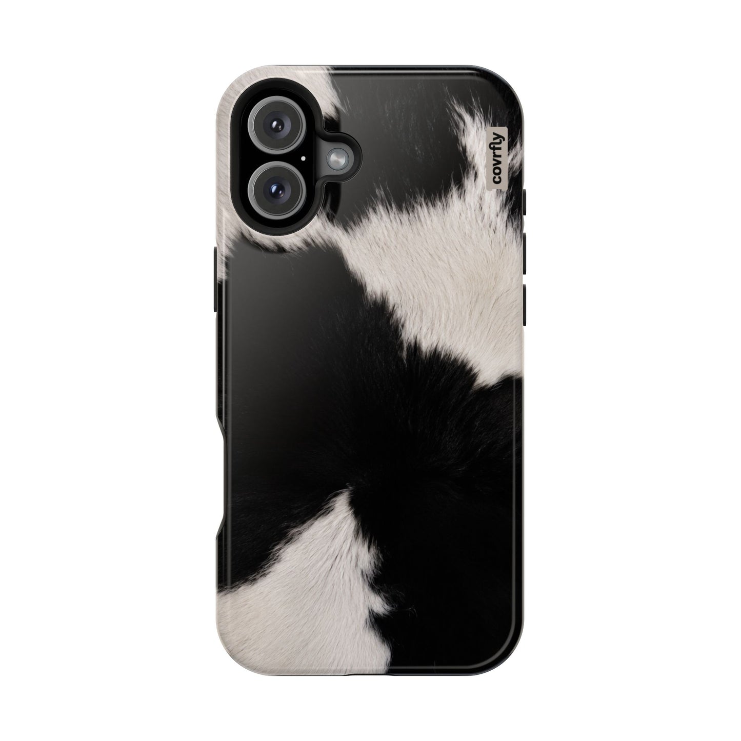 Funda Blanco, negro, punto. para iPhone 16 Plus - View 1 - Diseño Premium covrfly