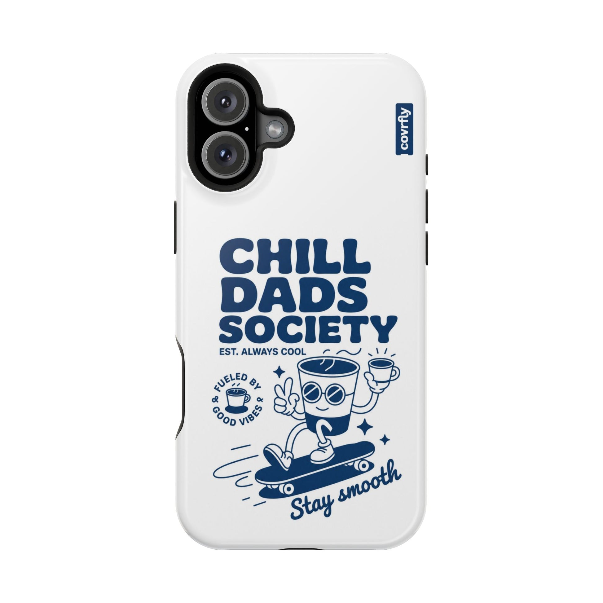 Funda Chill Dads para iPhone 16 Plus - View 1 - Diseño Premium covrfly