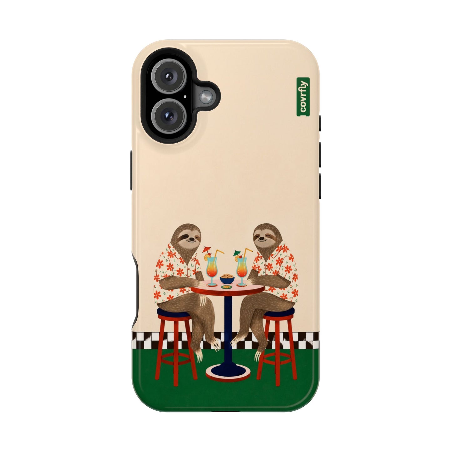 Funda Dos Perezas para iPhone 16 Plus - View 1 - Diseño Premium covrfly