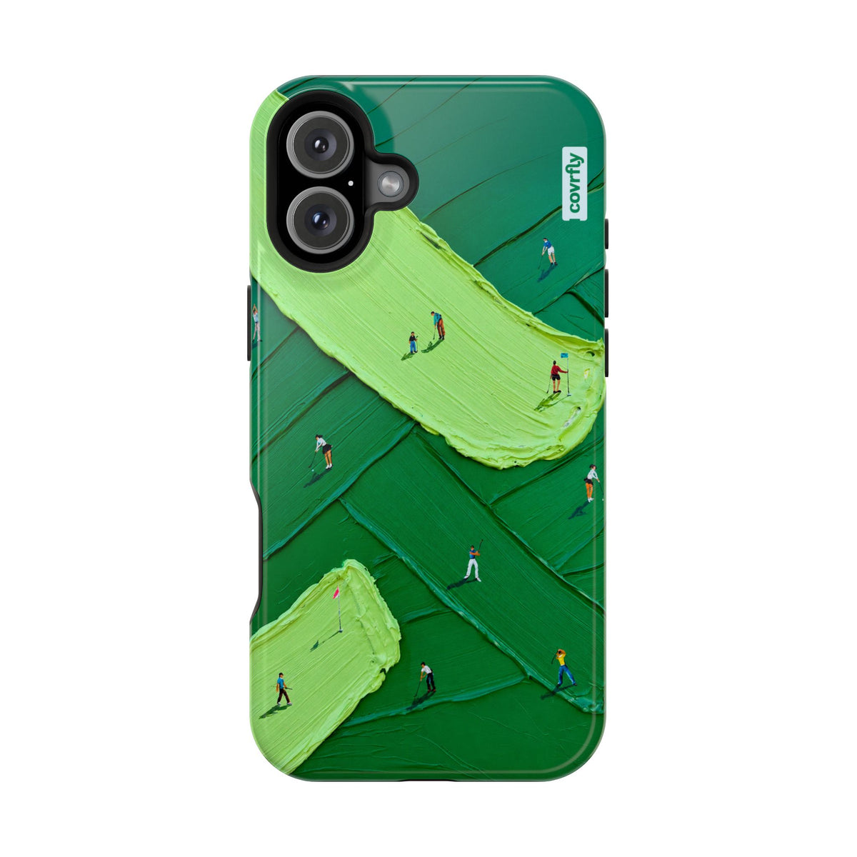 Funda Golf Miniatura para iPhone 16 Plus - View 1 - Diseño Premium covrfly