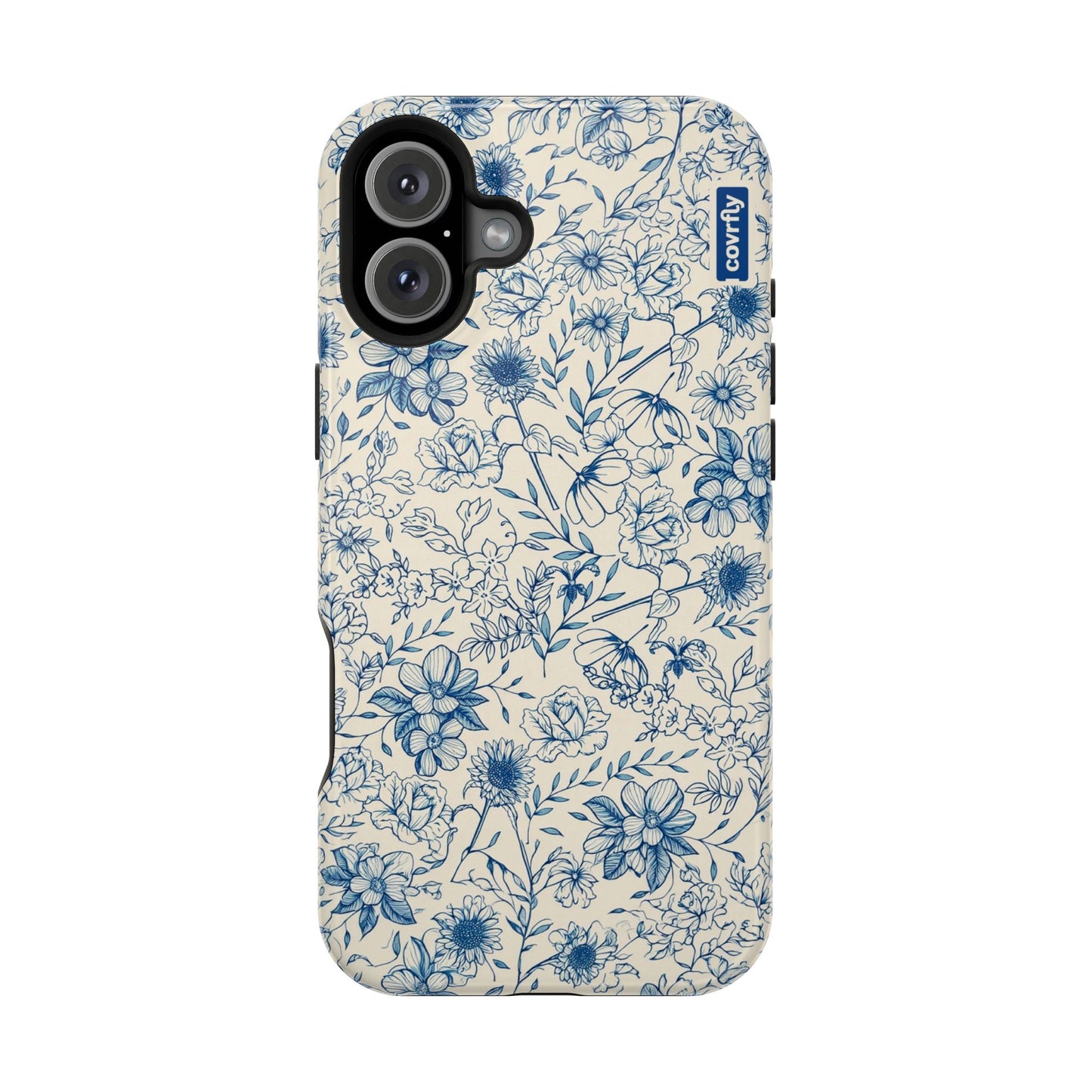 Funda Línea Botánica para iPhone 16 Plus - View 1 - Diseño Premium covrfly