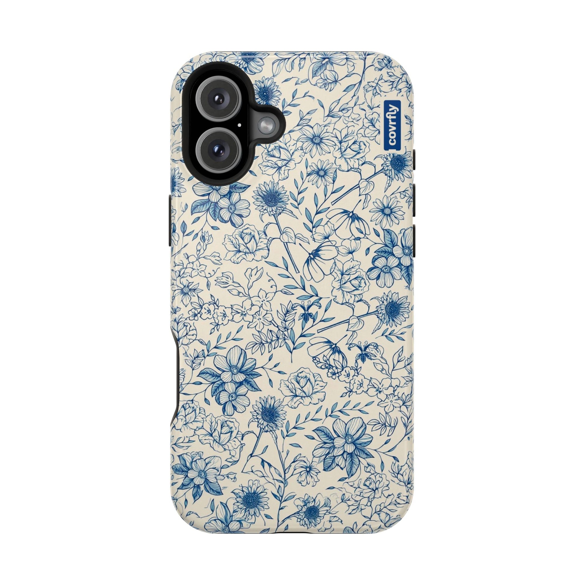 Funda Línea Botánica para iPhone 16 Plus - View 1 - Diseño Premium covrfly