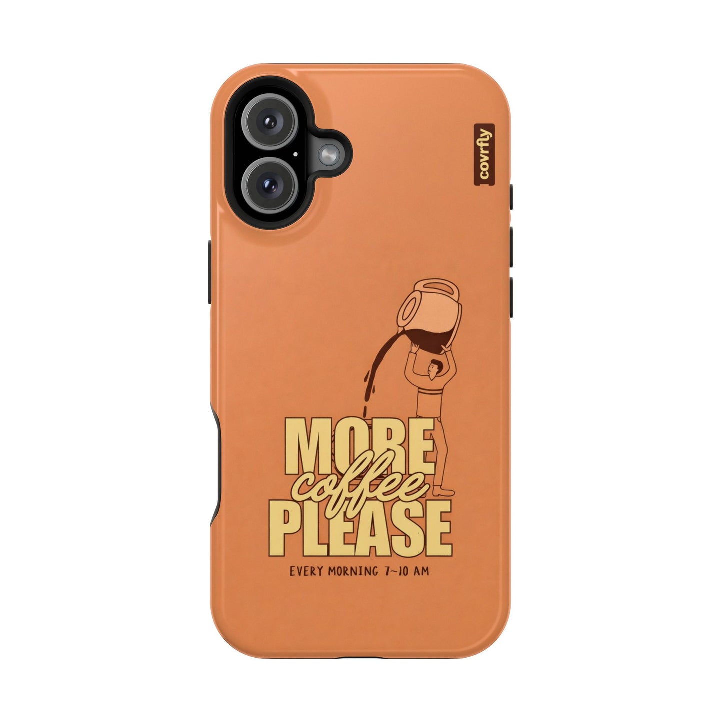 Funda More Please para iPhone 16 Plus - View 1 - Diseño Premium covrfly