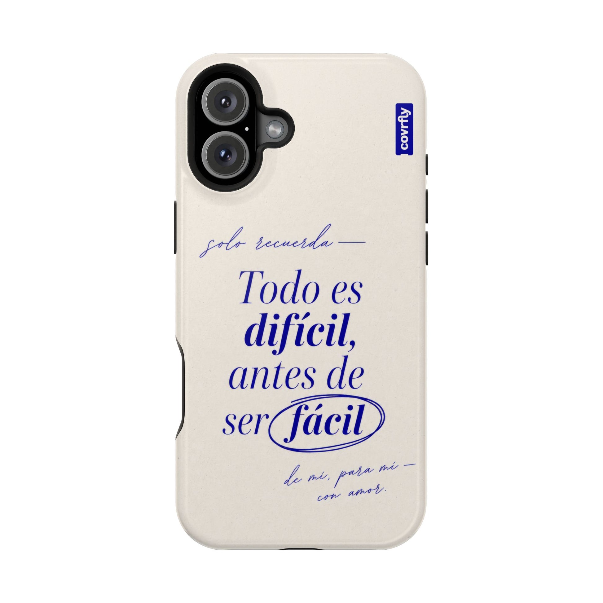 Funda Nota Propia para iPhone 16 Plus - View 1 - Diseño Premium covrfly