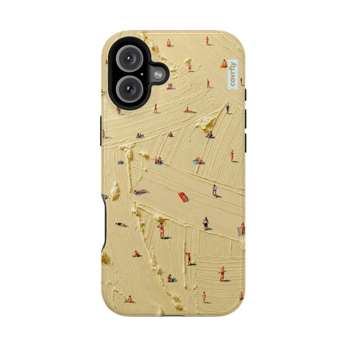 Funda Playa Miniatura para iPhone 16 Plus - View 1 - Diseño Premium covrfly