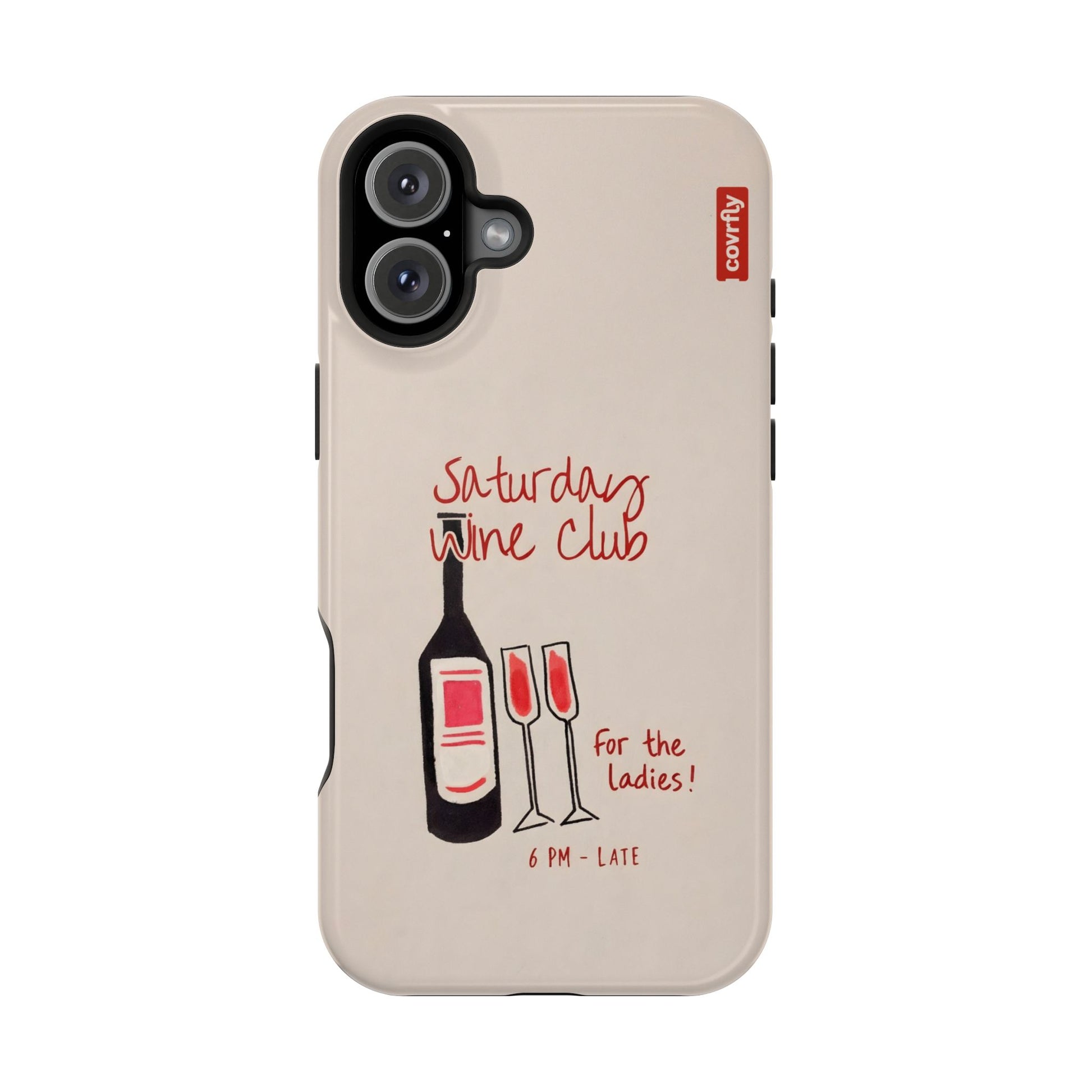 Funda Saturday Club para iPhone 16 Plus - Diseño Premium covrfly