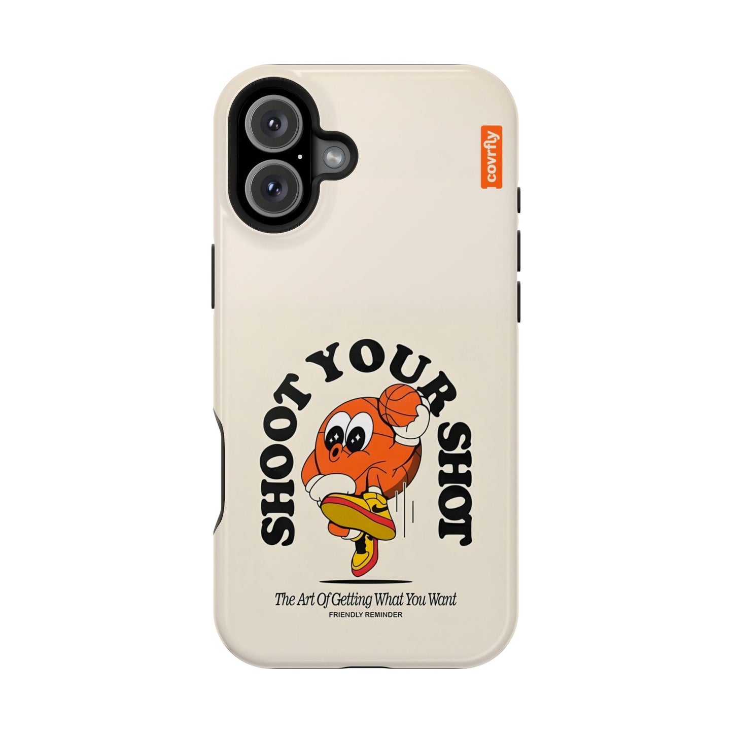 Funda Shoot Your Shot para iPhone 16 Plus - View 1 - Diseño Premium covrfly