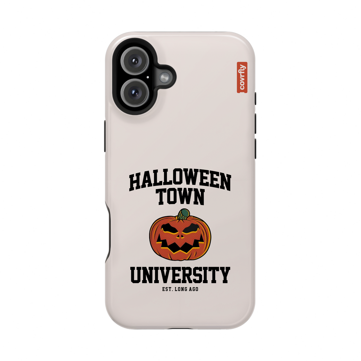 Funda Spooky Alumni para iPhone 16 Plus - View 1 - Diseño Premium covrfly