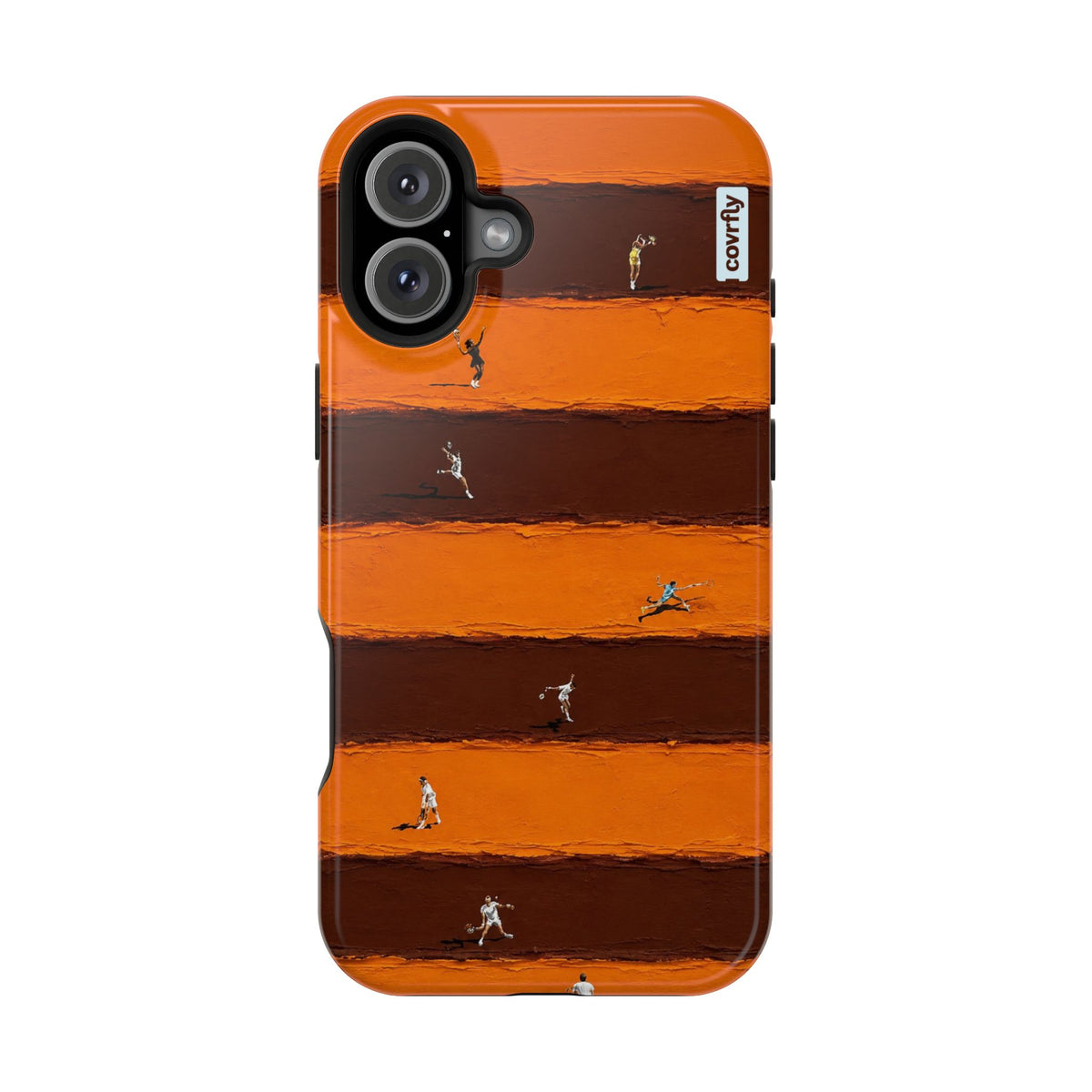 Funda Tenis Miniatura para iPhone 16 Plus - View 1 - Diseño Premium covrfly