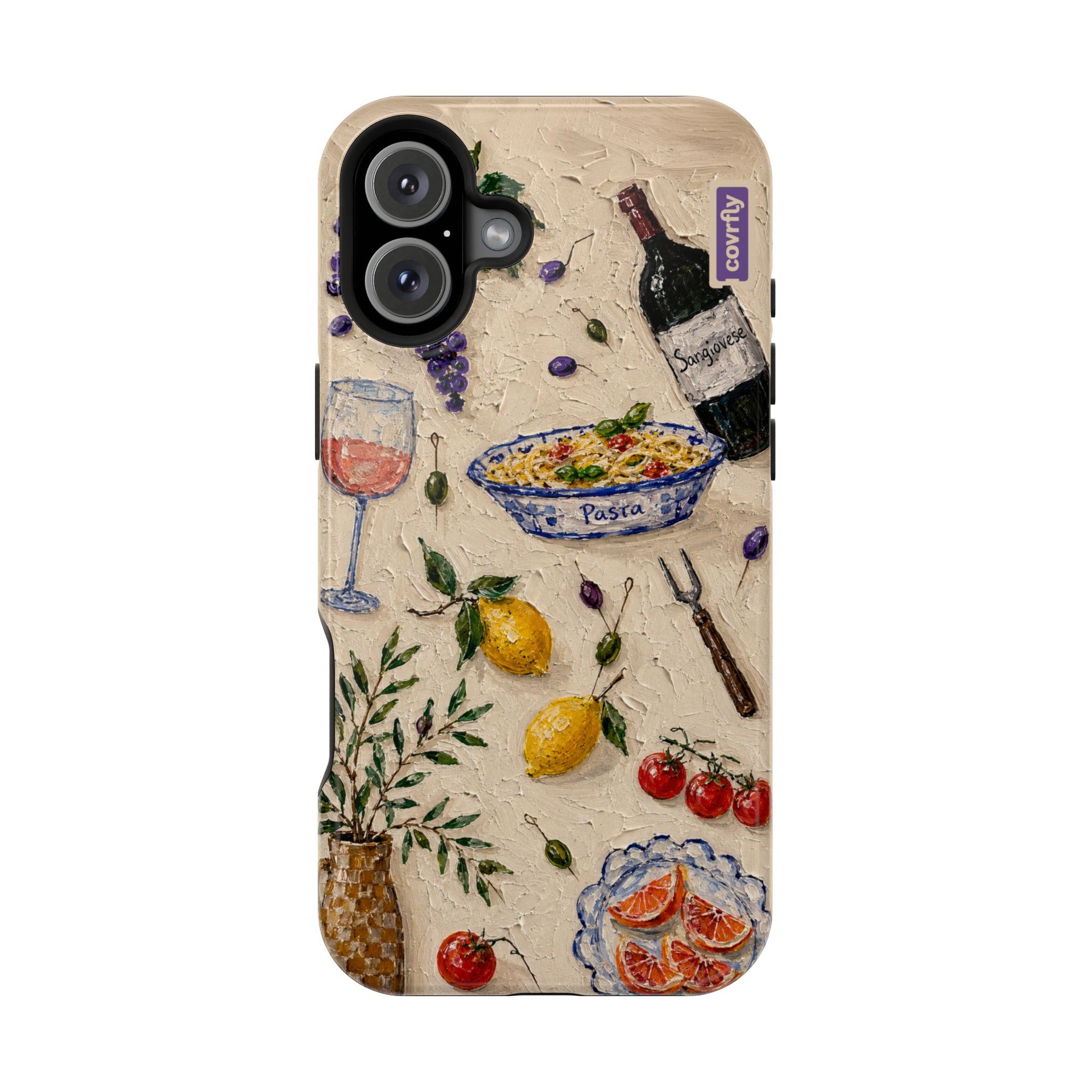 Funda Trattoria para iPhone 16 Plus - View 1 - Diseño Premium covrfly