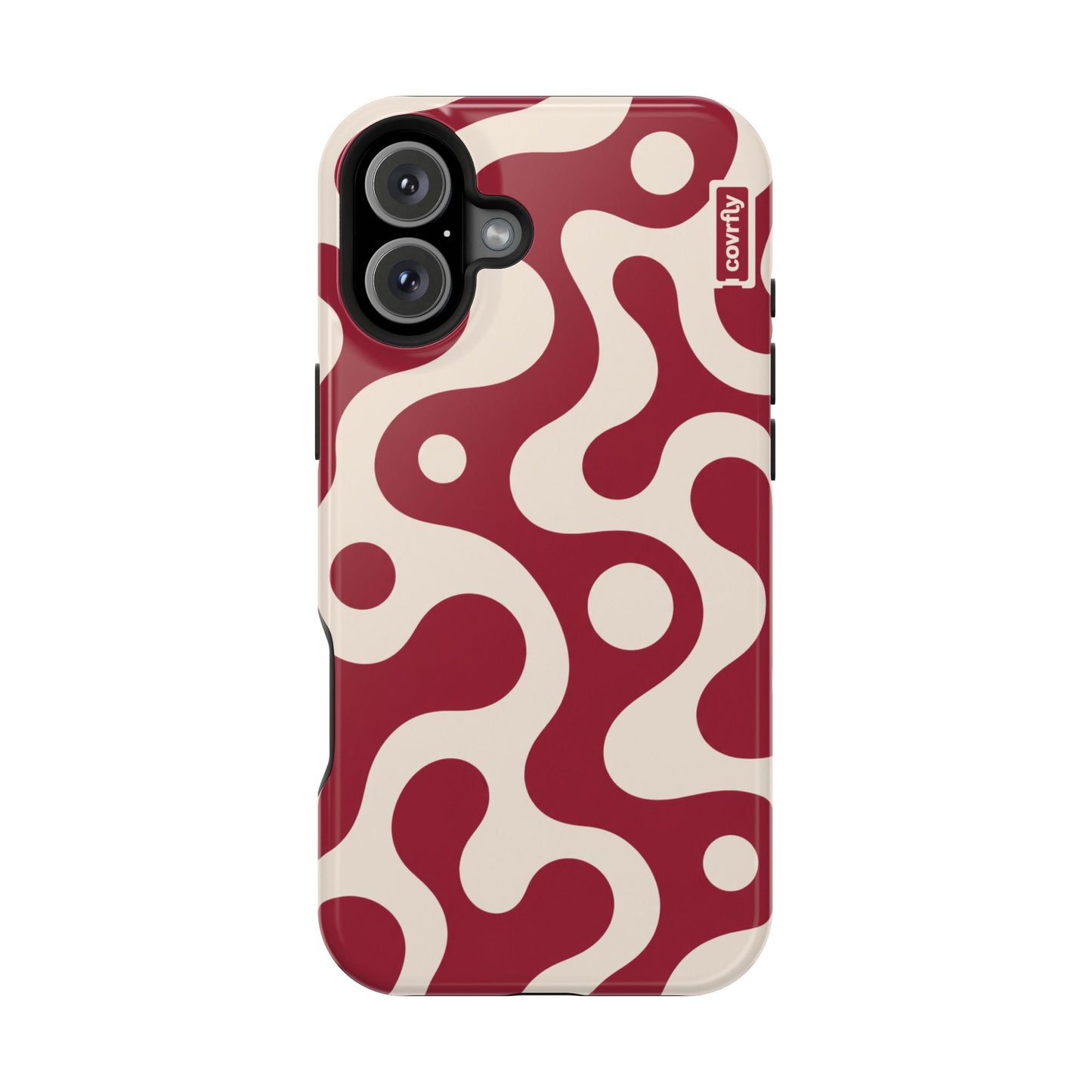 Funda Velvet Swirl para iPhone 16 Plus - View 1 - Diseño Premium covrfly