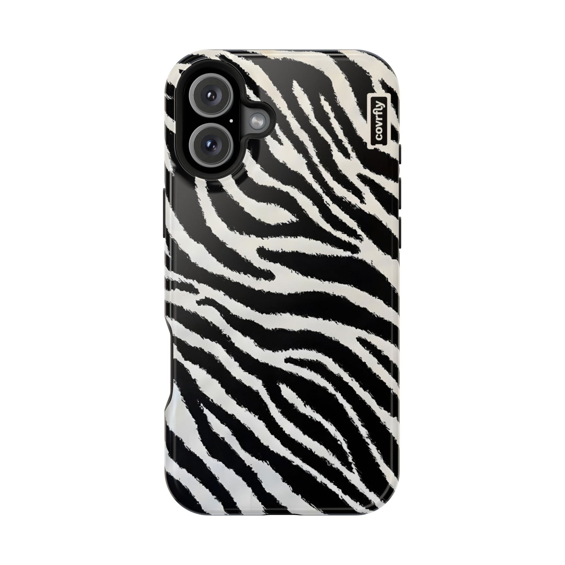 Funda Zebra Mode para iPhone 16 Plus - View 1 - Diseño Premium covrfly