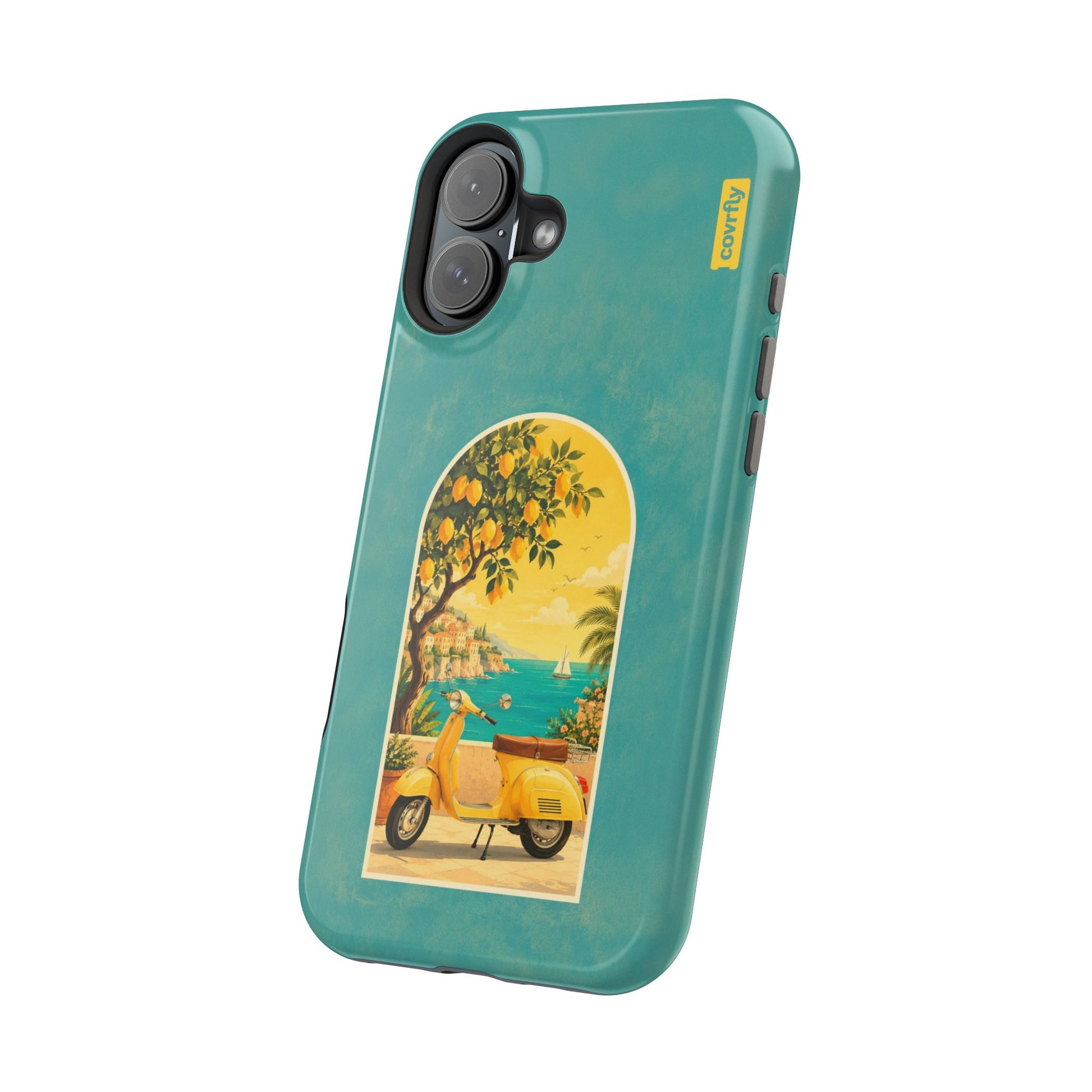 Funda Costa Quieta para iPhone 16 Plus - View 2 - Diseño Premium covrfly