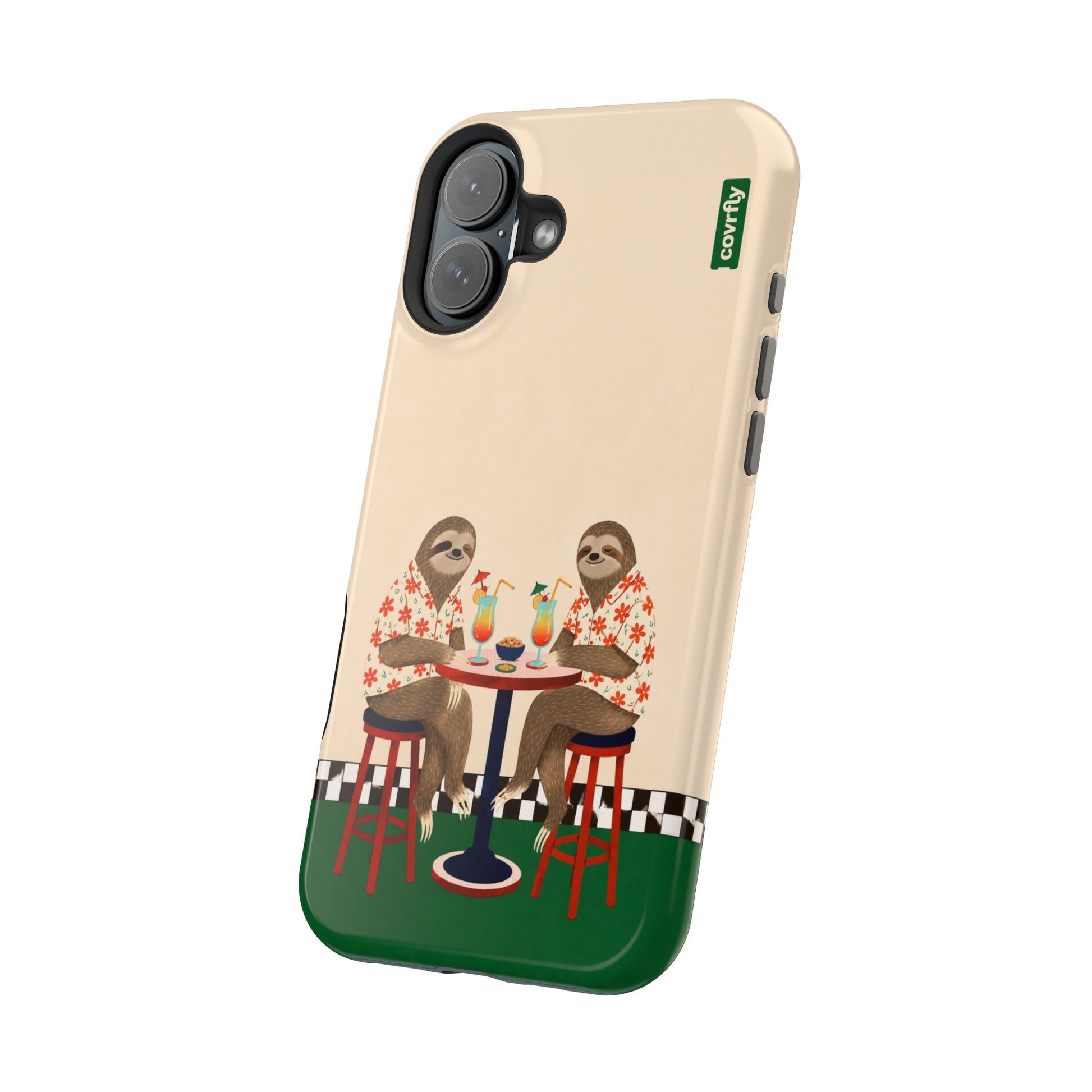 Funda Dos Perezas para iPhone 16 Plus - View 2 - Diseño Premium covrfly
