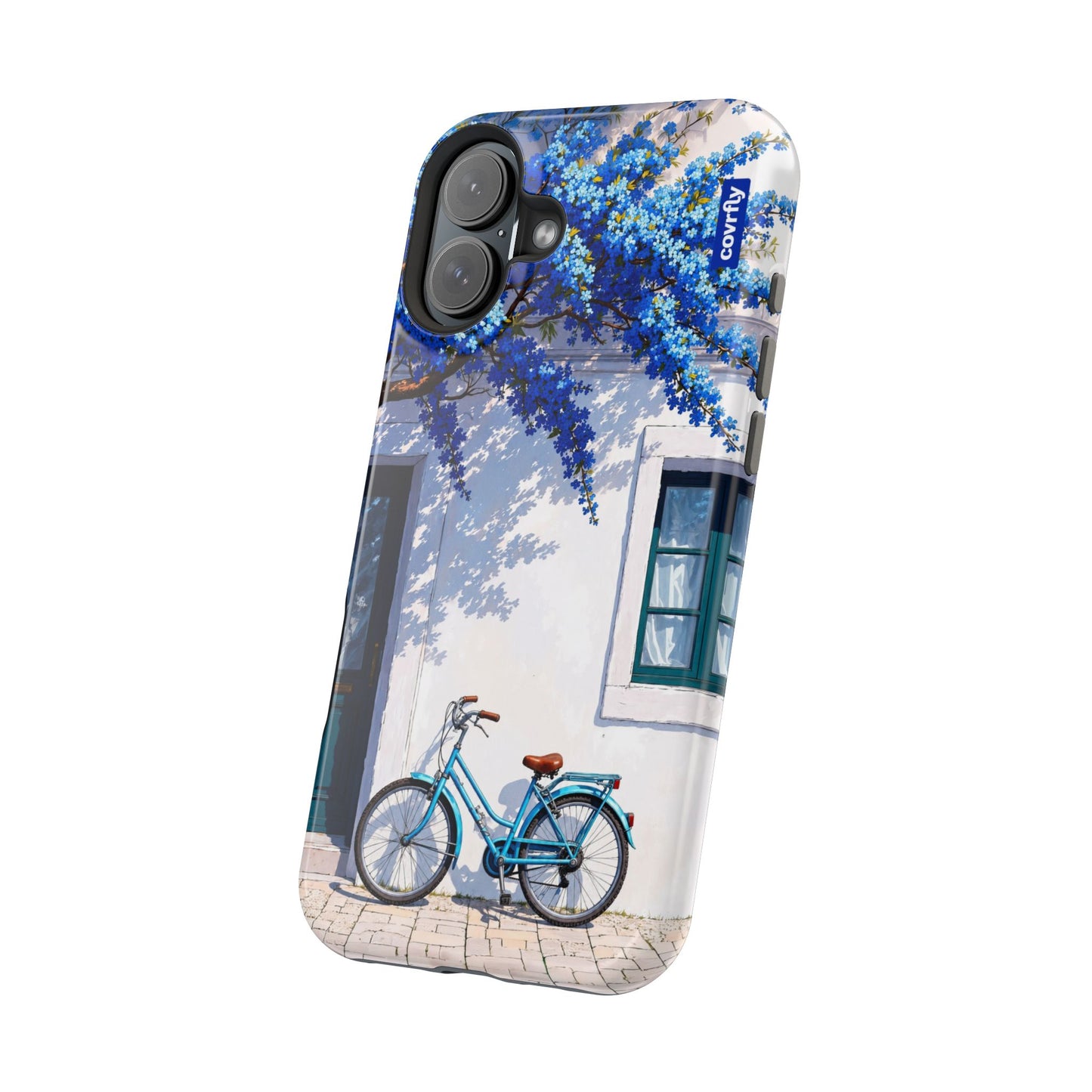 Funda Flores & Ruedas para iPhone 16 Plus - View 2 - Diseño Premium covrfly