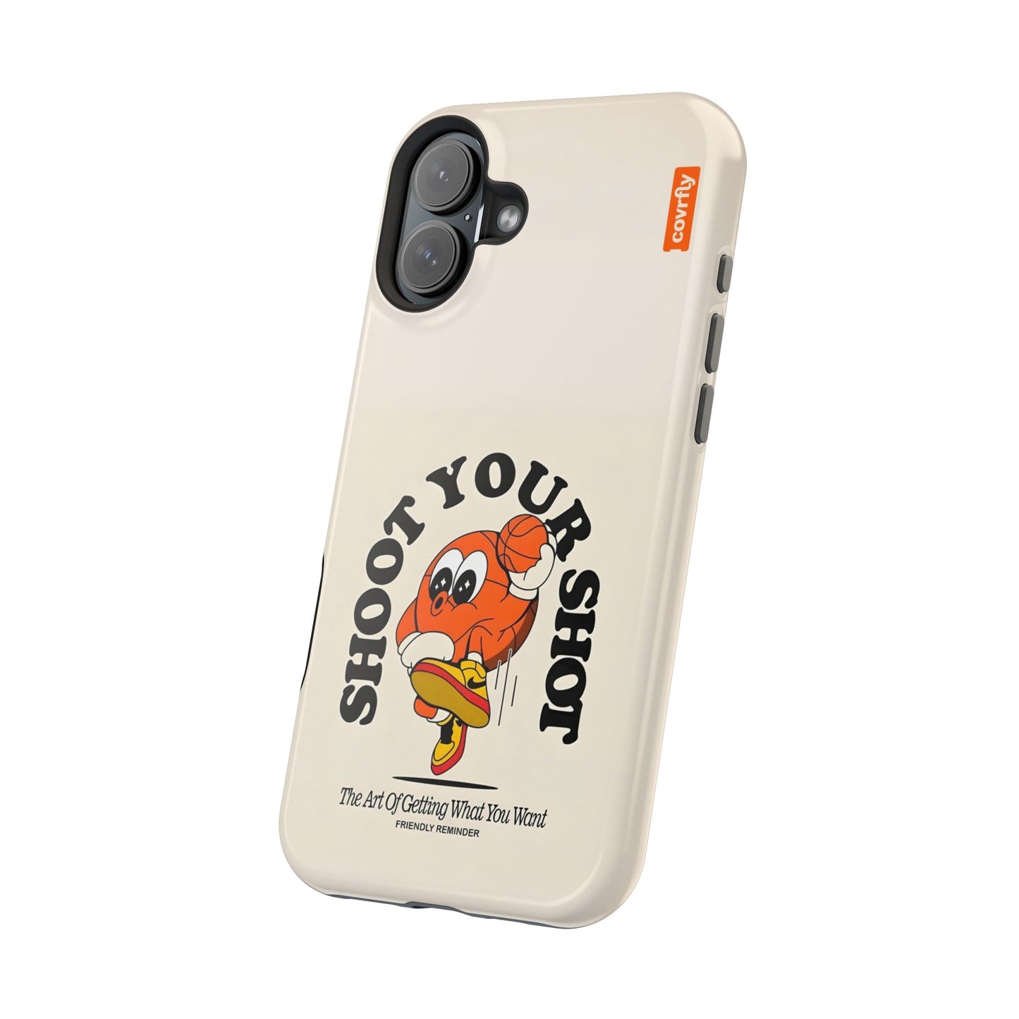 Funda Shoot Your Shot para iPhone 16 Plus - View 2 - Diseño Premium covrfly