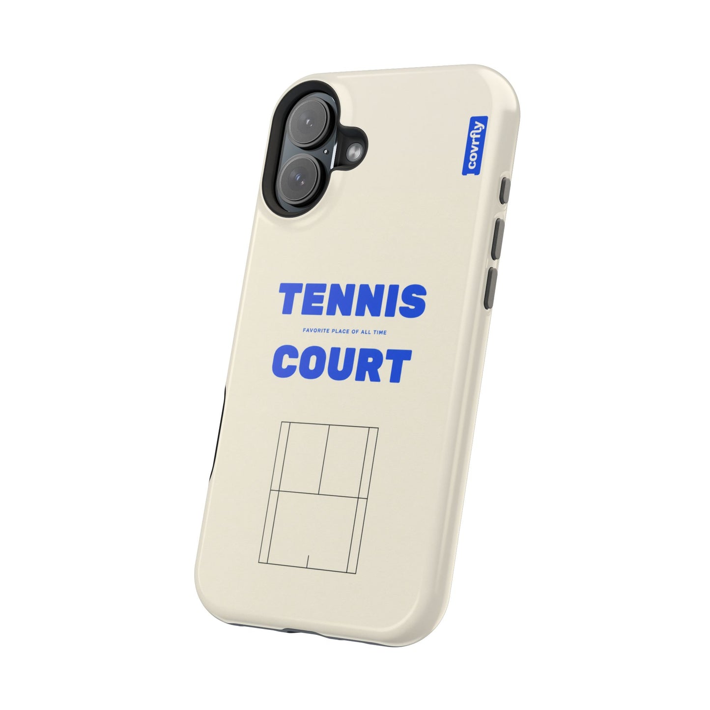 Funda Tennis Court para iPhone 16 Plus - View 2 - Diseño Premium covrfly